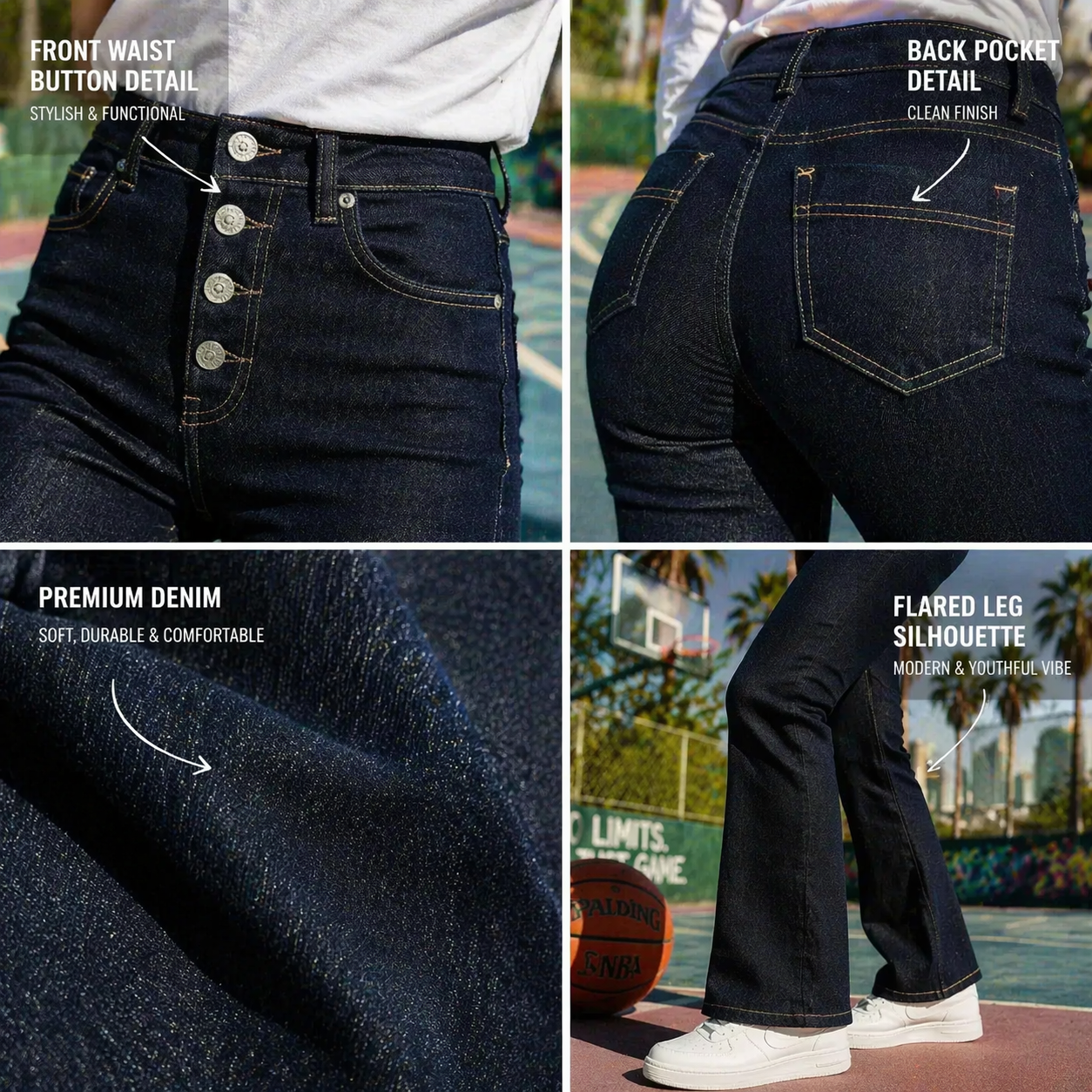 Gaudi-Bootcut Jeans - DIA 112