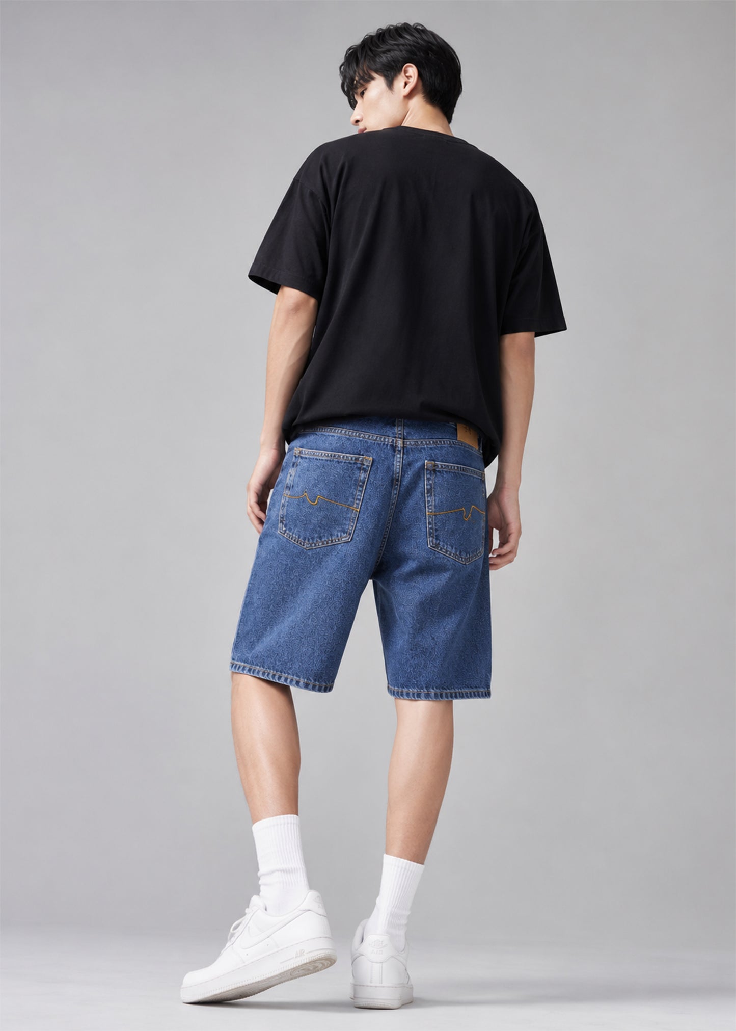 M&S Men Denim Short Blue US 606