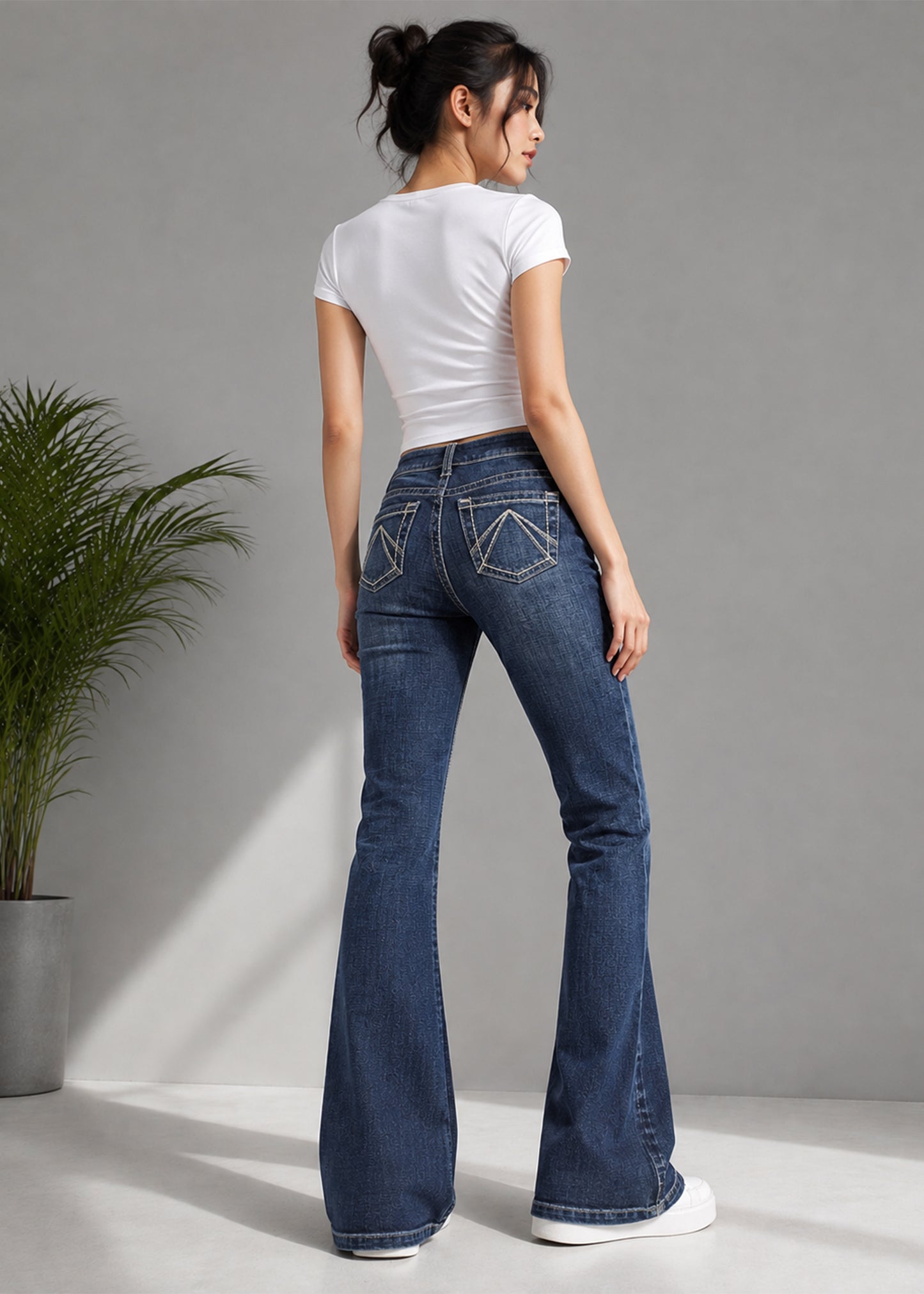 Ariat Women BootCut Jeans Blue US 668