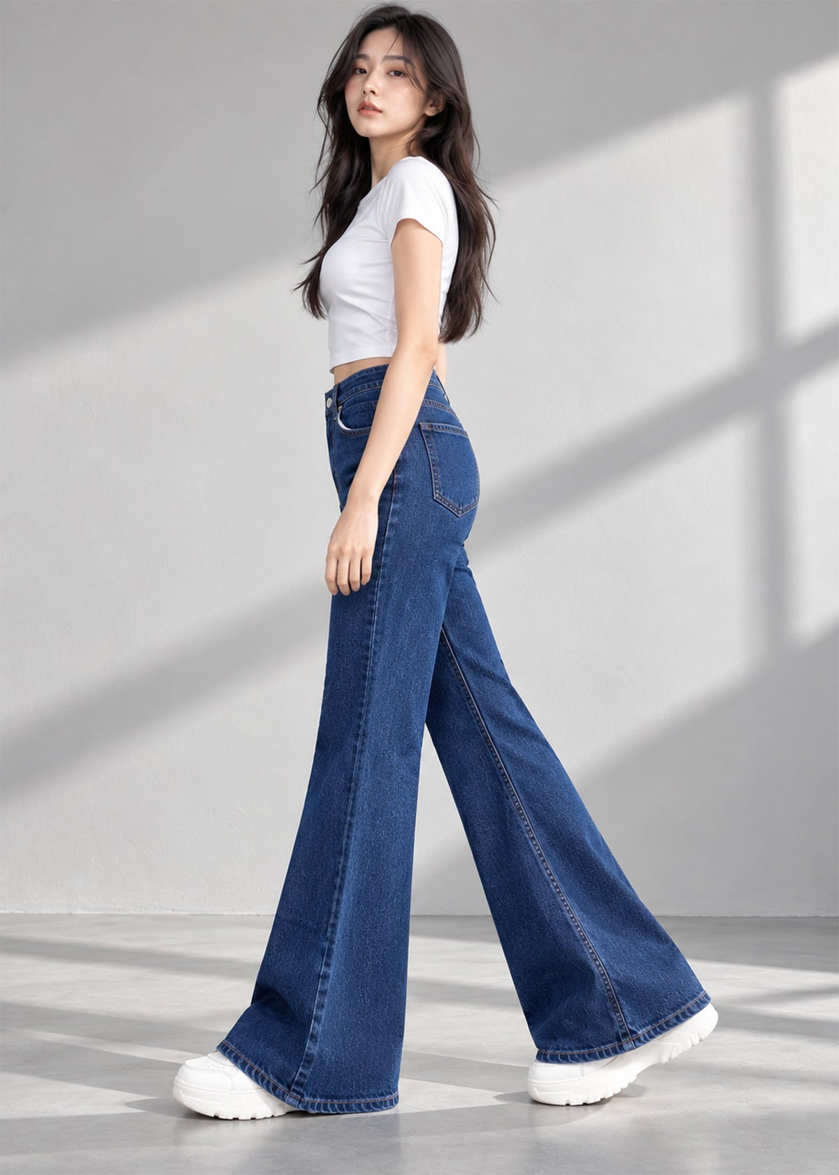Denim&Co Women BootCut Jeans Blue US 798