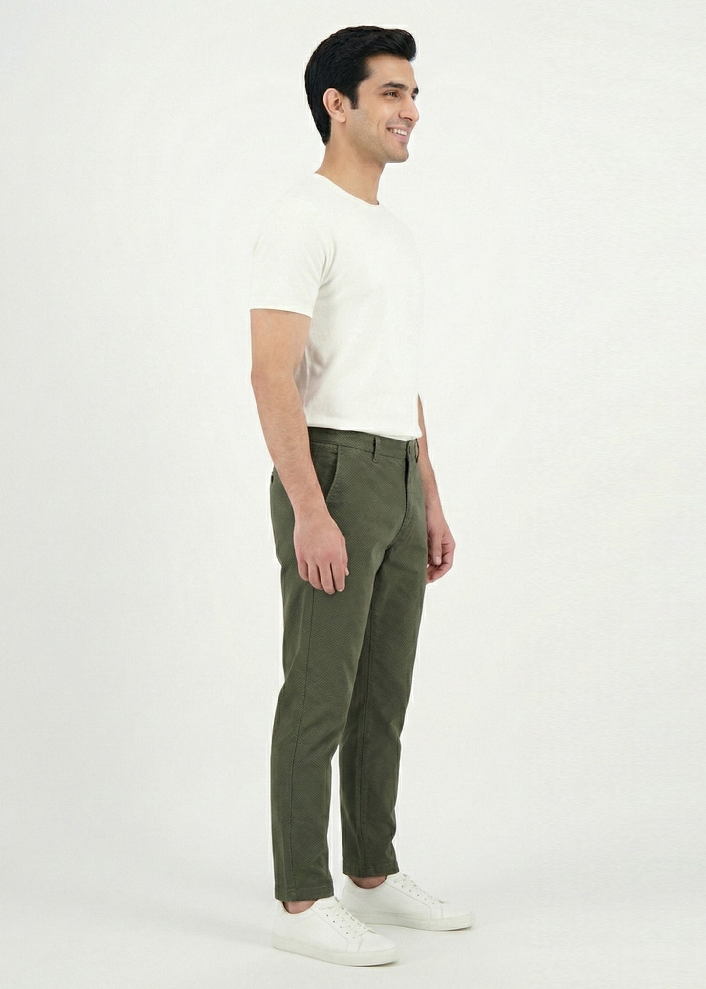 Jack & Jones-Slim Fit Cotton Jeans Pants Olive 15