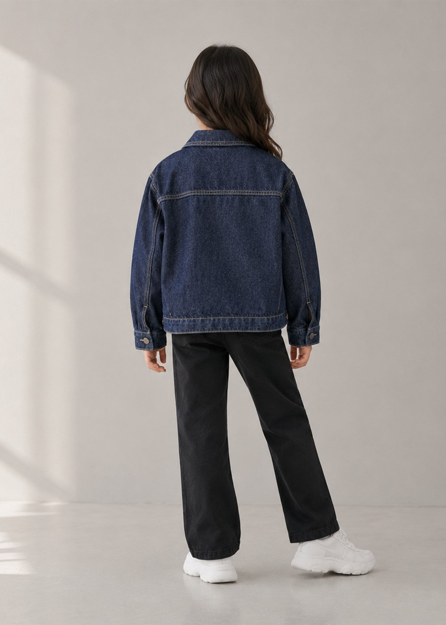 M&S Girls Denim Jacket Dark Blue US 656