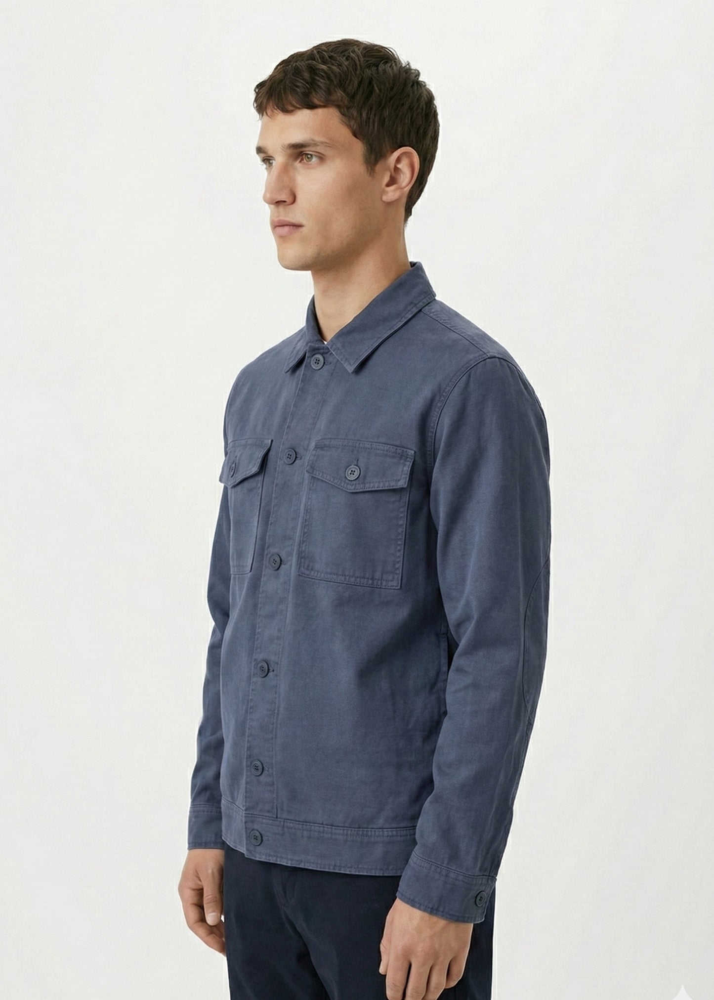 Guess-Men Denim Jacket Navy 0192