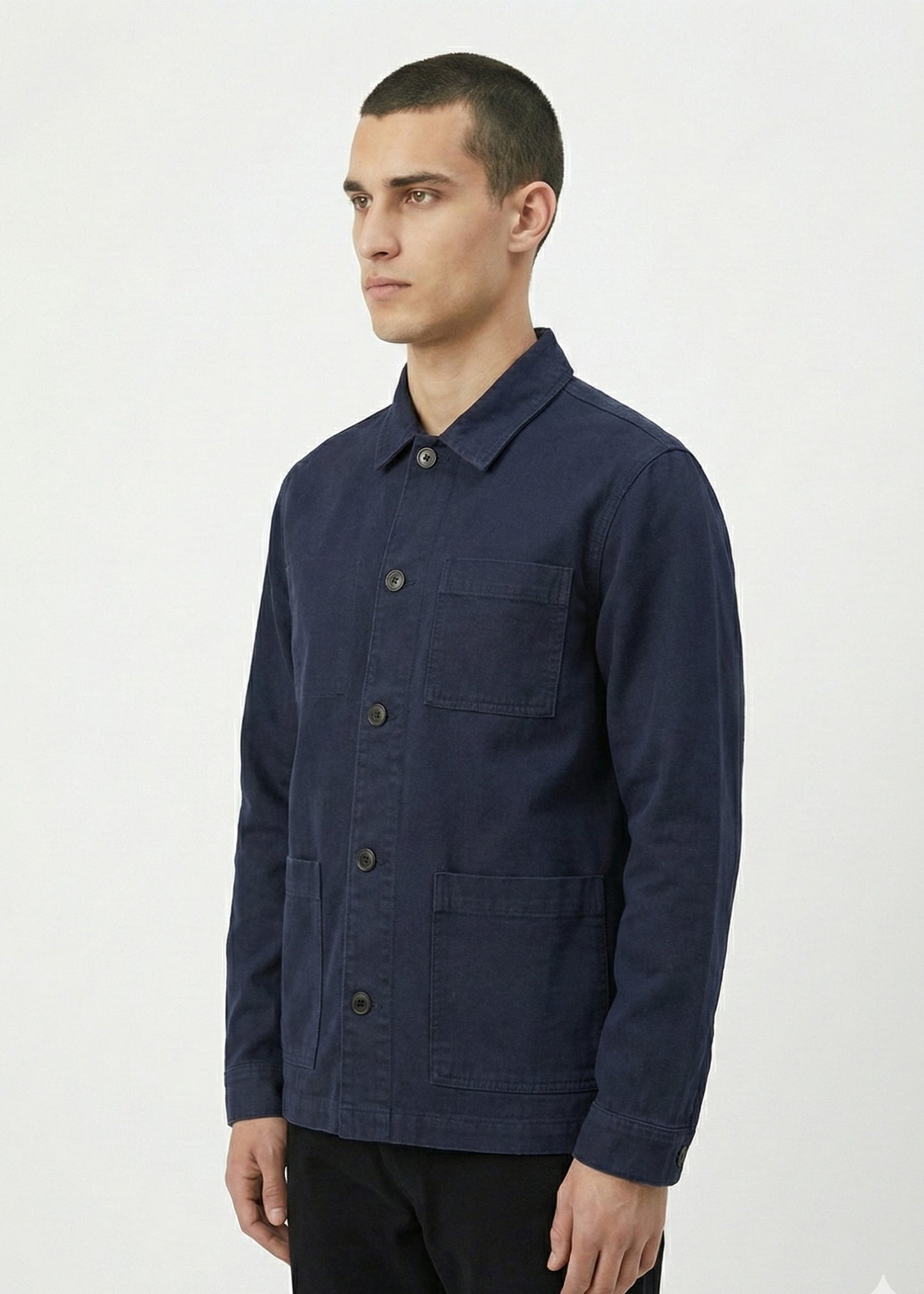 Guess-Men Denim Jacket D Navy 0191