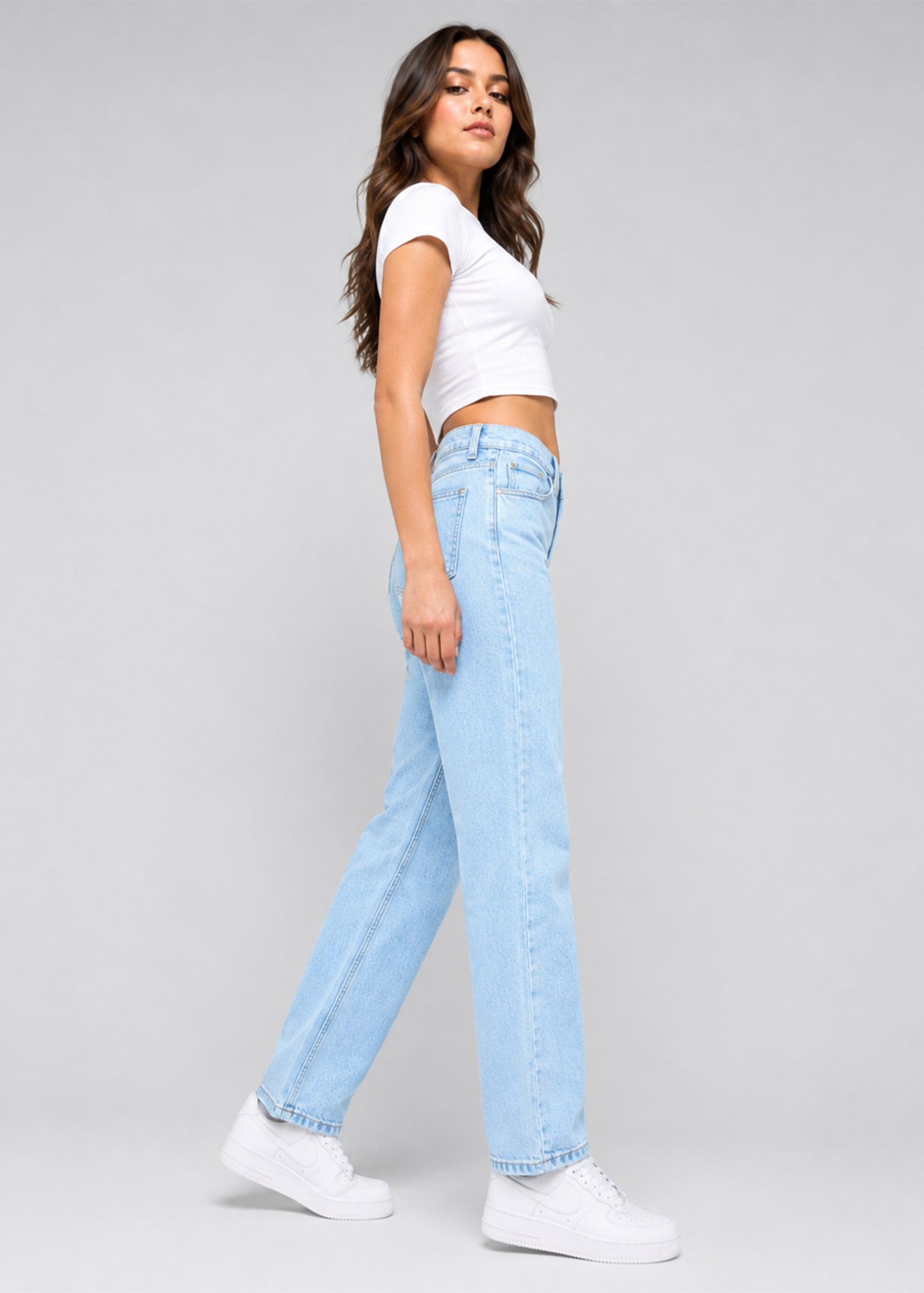 C&A Women Silm Fit Jeans Light Blue US 695