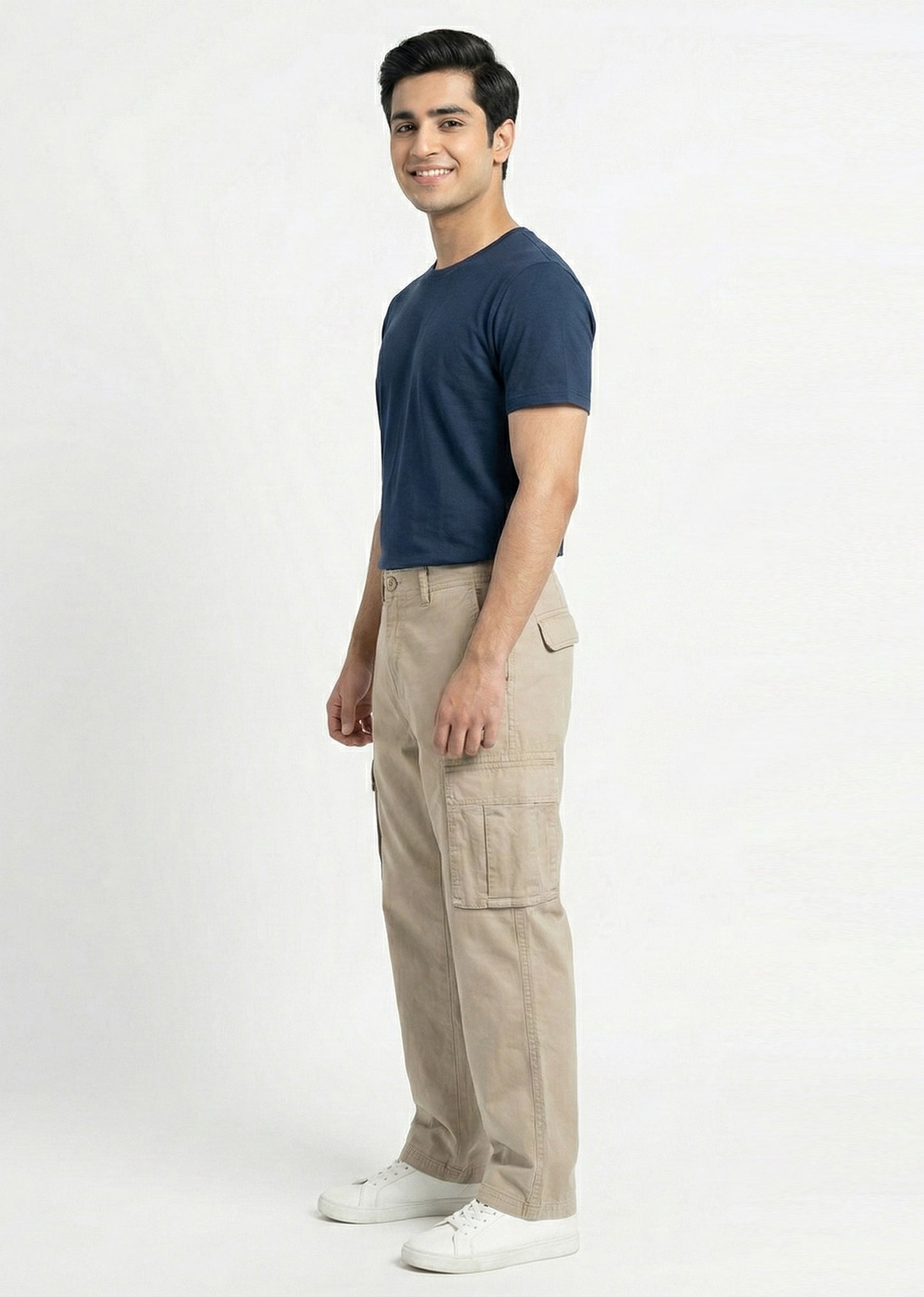 Jack & Jones-Loose Fit Cargos Pants BRN 10