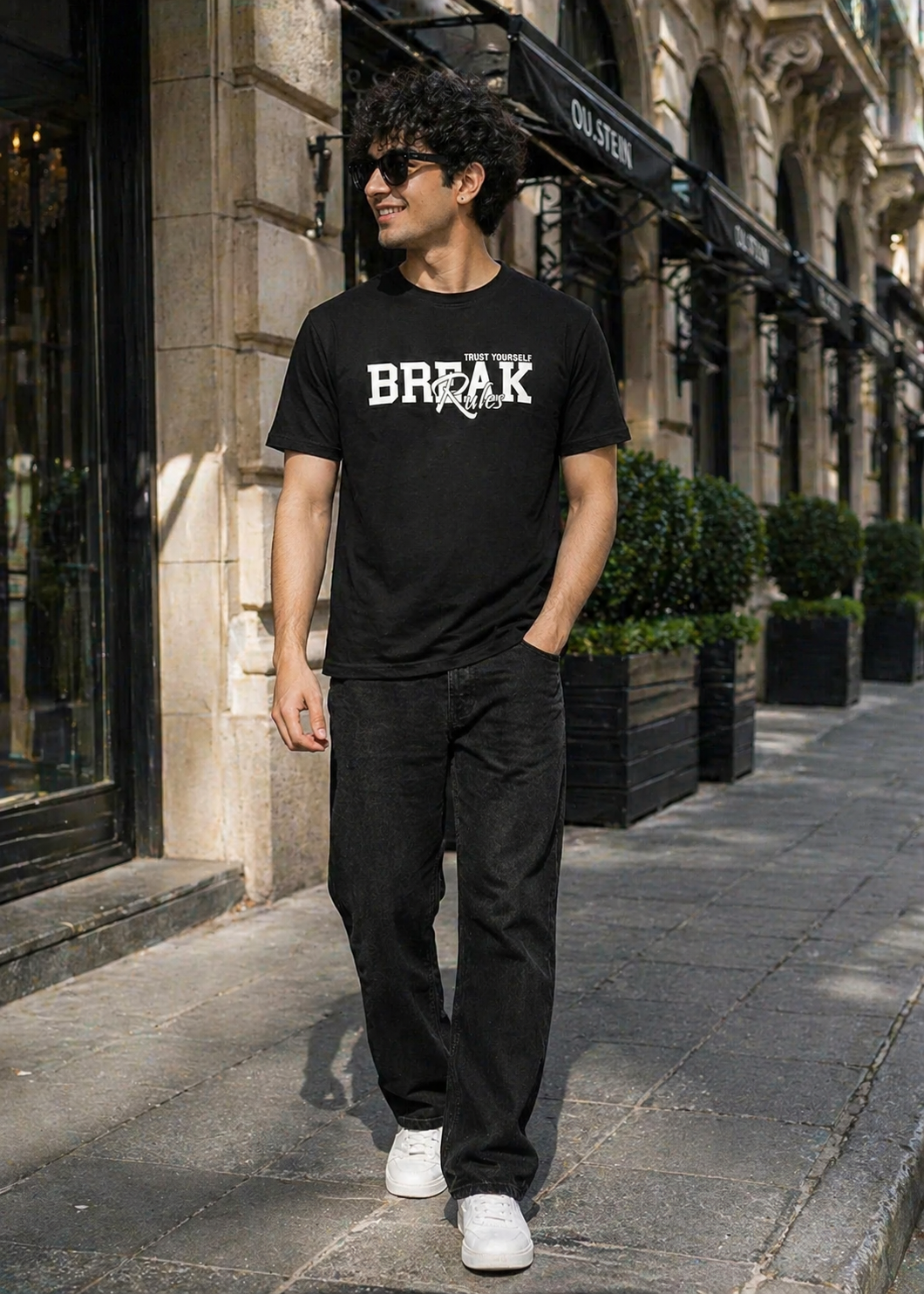 Brerak-Men T-Shirt Black 09