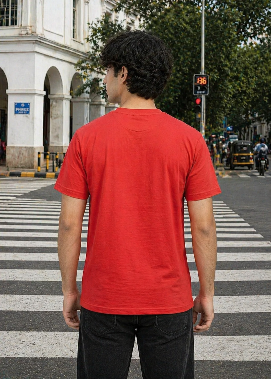 Brerak-Men T-Shirt Red 08