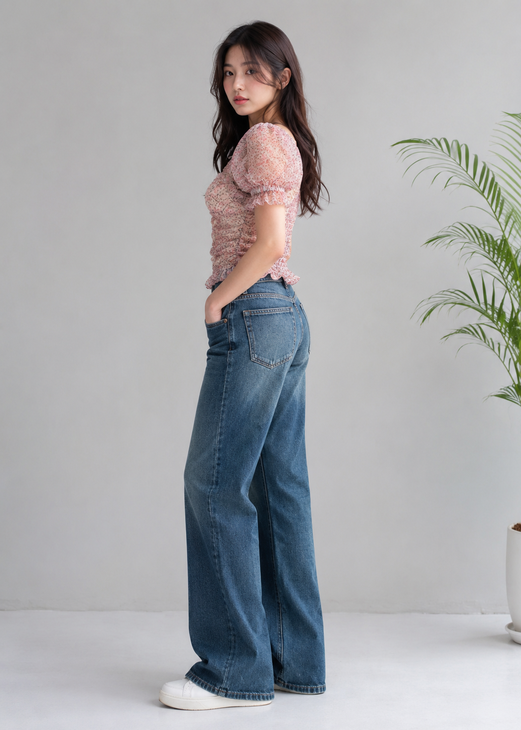 Pakistani Brands LO-Women Rom Con Top Pink 04
