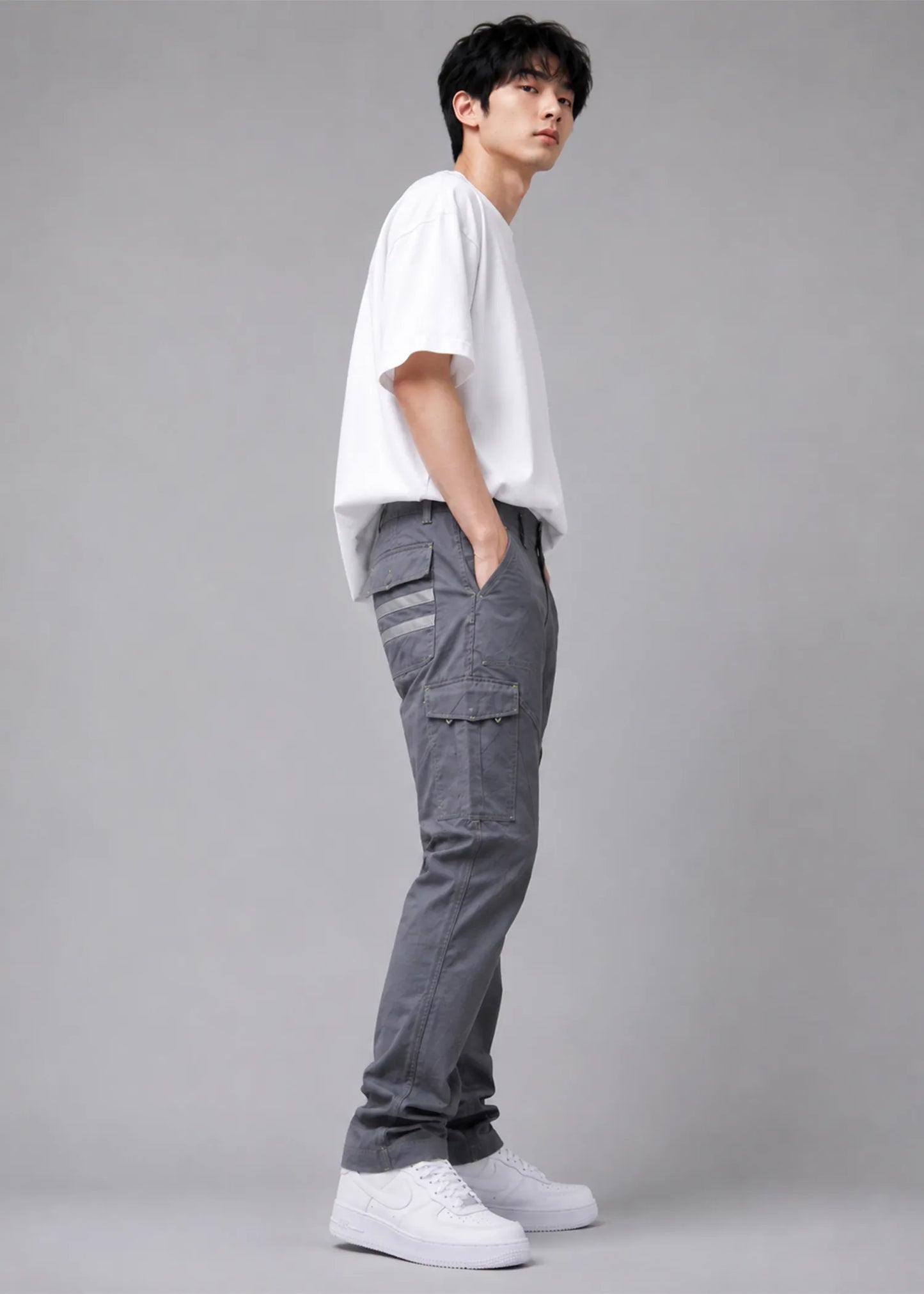 Payper Men's Cargo Pants Slate Gray 572