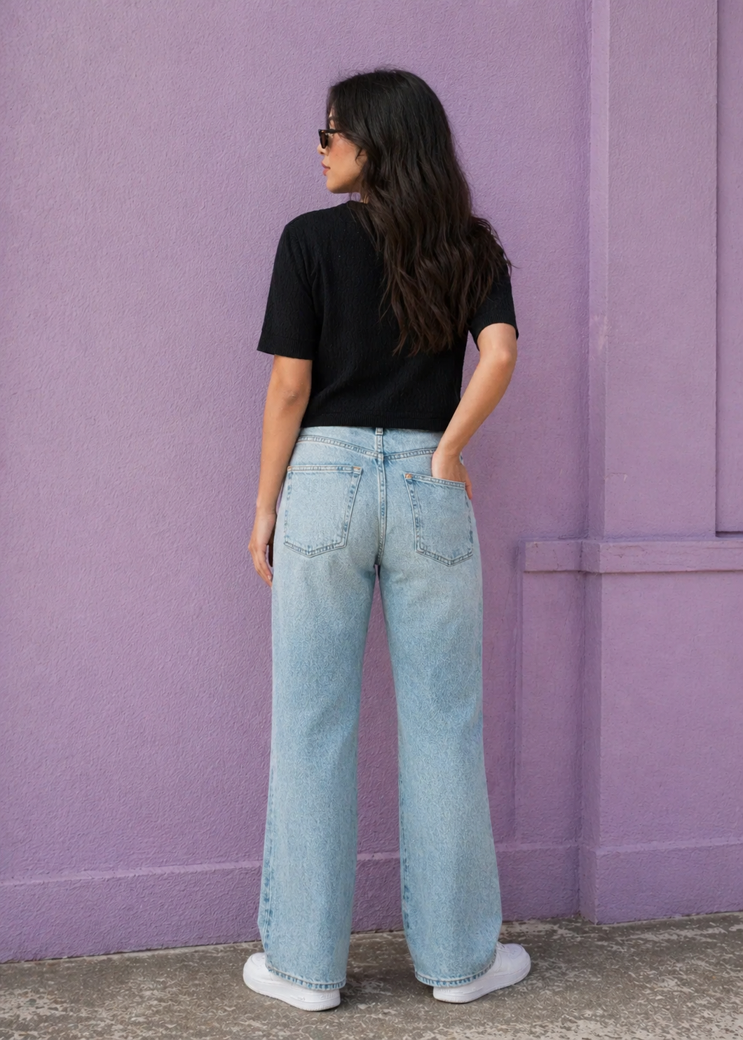 H&M-Straight fit Women Jeans US 808