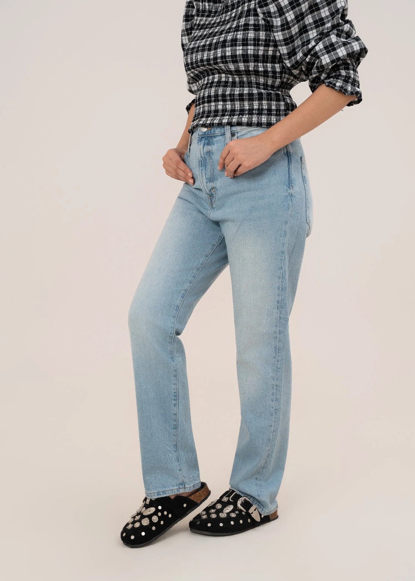 Denim & Co.-Straight Fit-US-845-LB