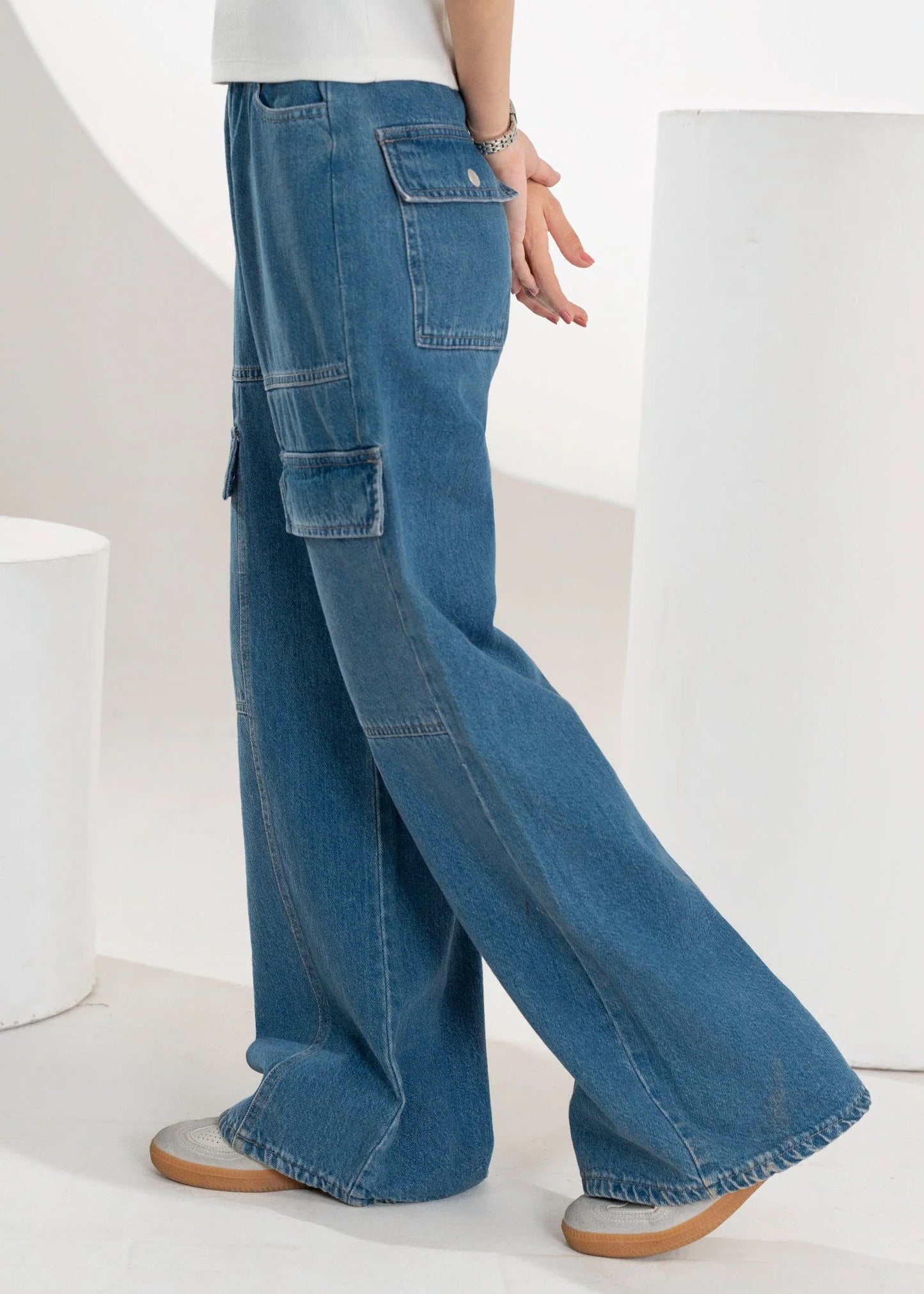 forever 21-Cargo Wide Leg FRVR - 01