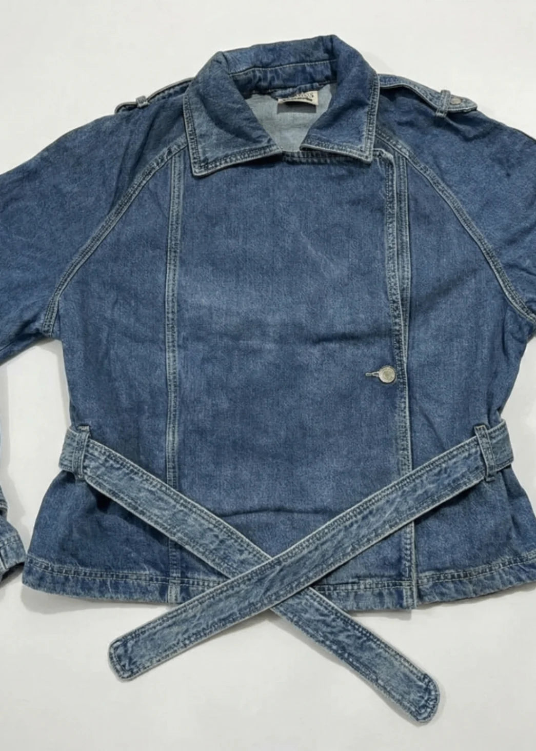 Guess-Women Denim Jacket Blue