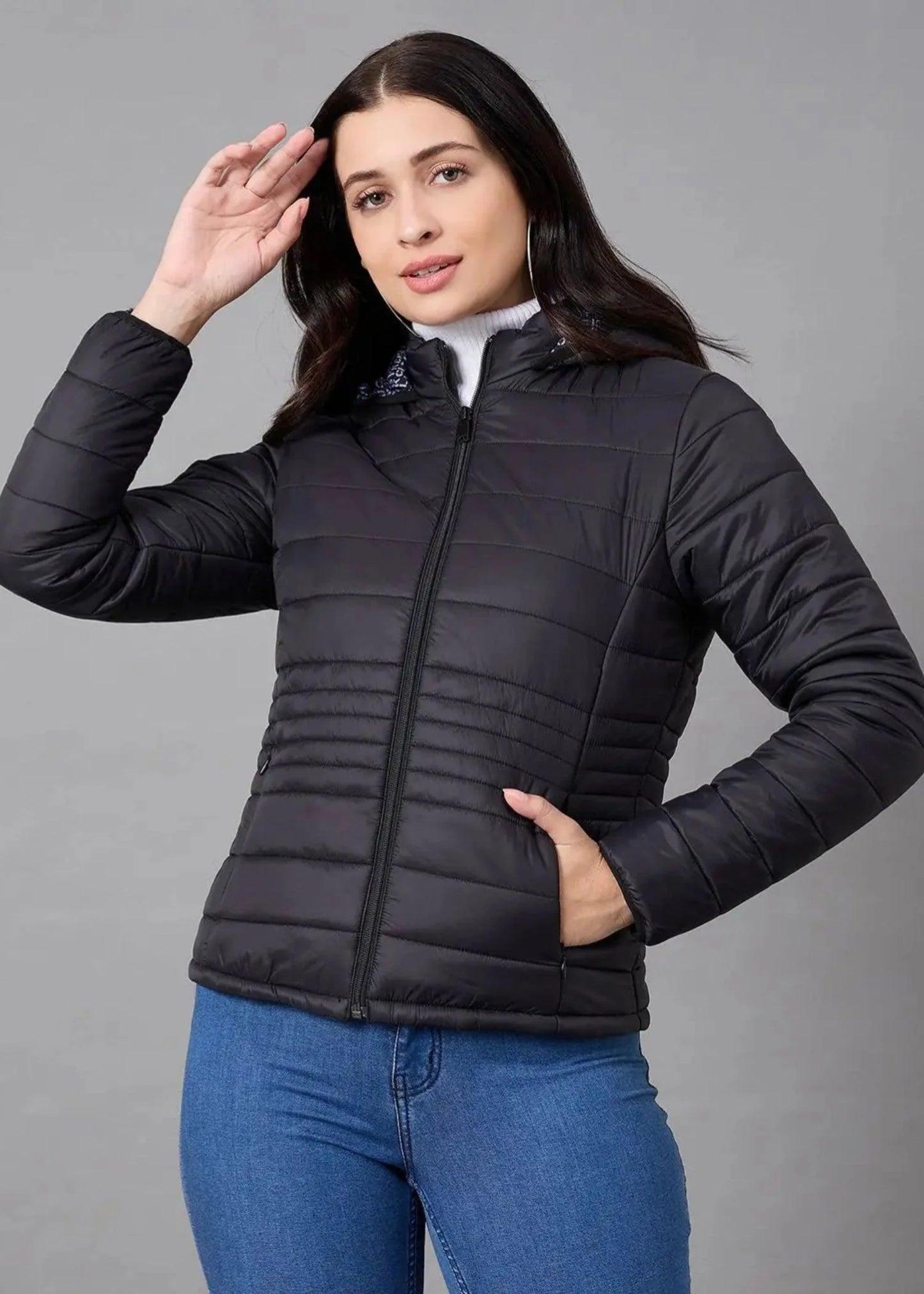 Lefties-Puffer Jacket WZ Black