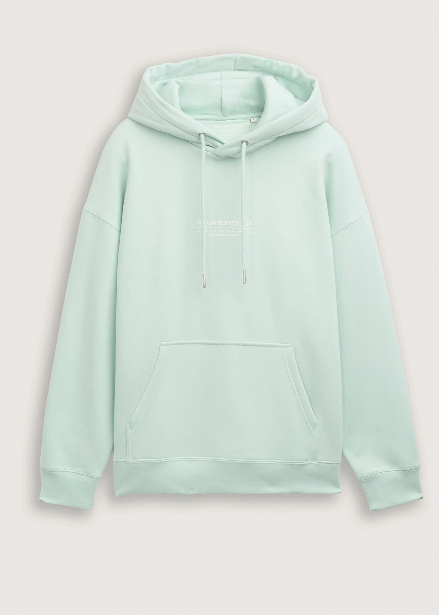 Tom Tailor-Drop Shoulder Men Hoodie TT Sea F