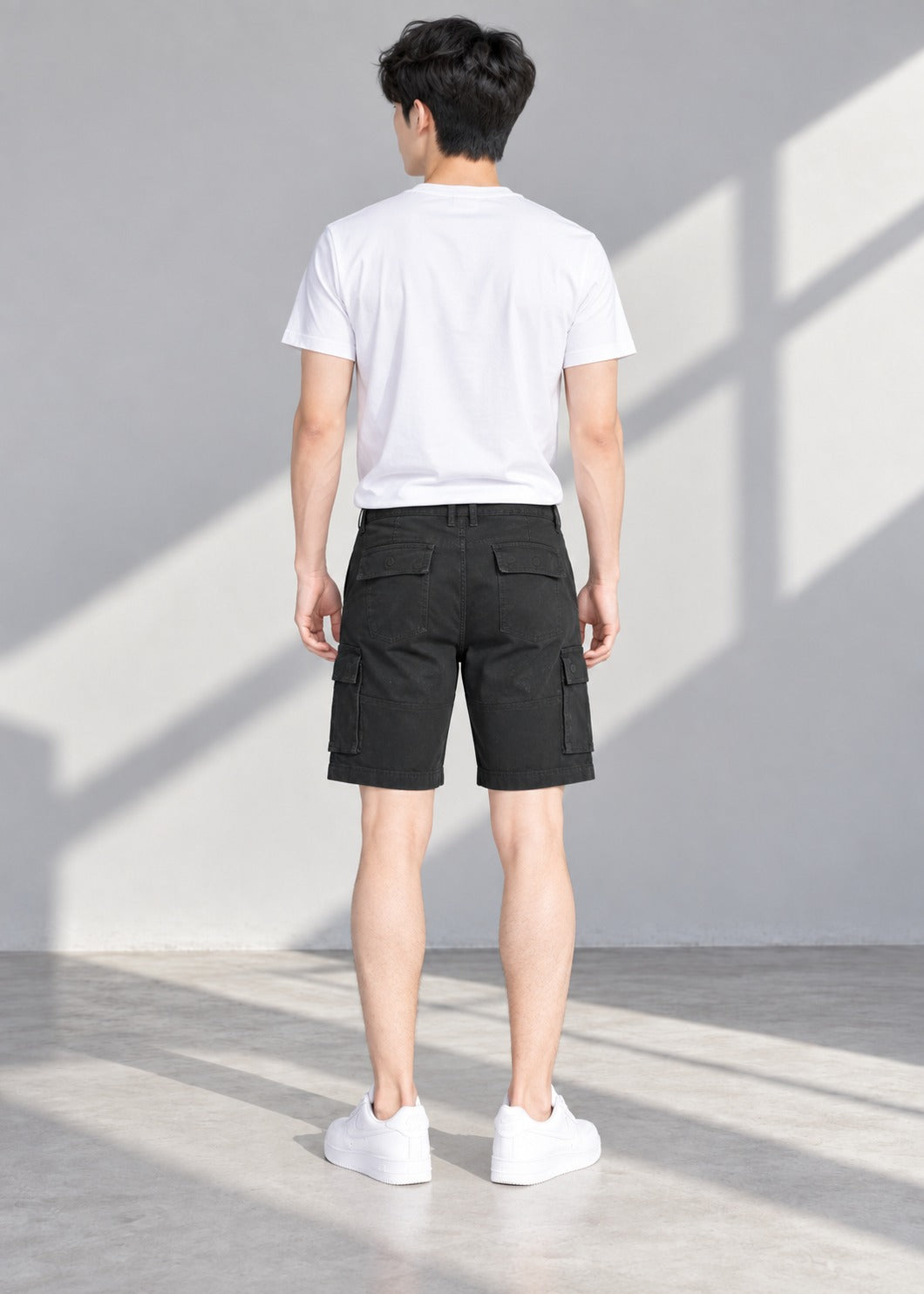 M&S Mens Shorts Black 603