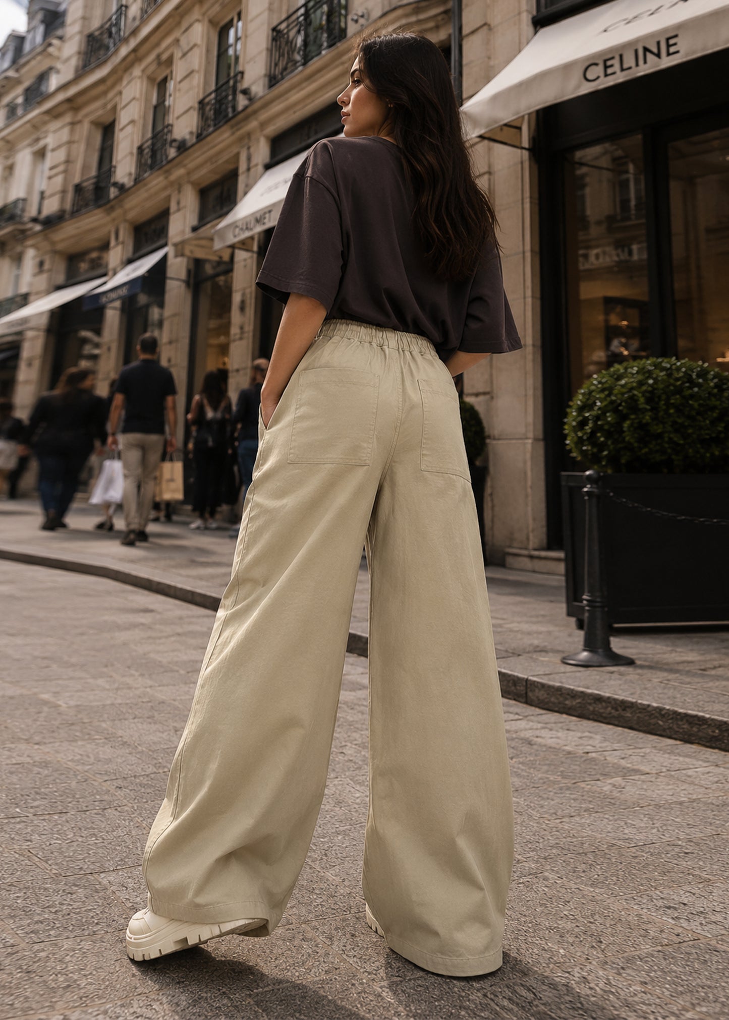 MAG-Women wide Leg Pants Skin