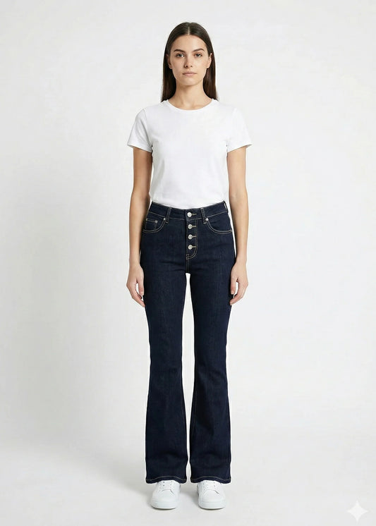 Gaudi-Tall Women Flared Jeans - DIA 112