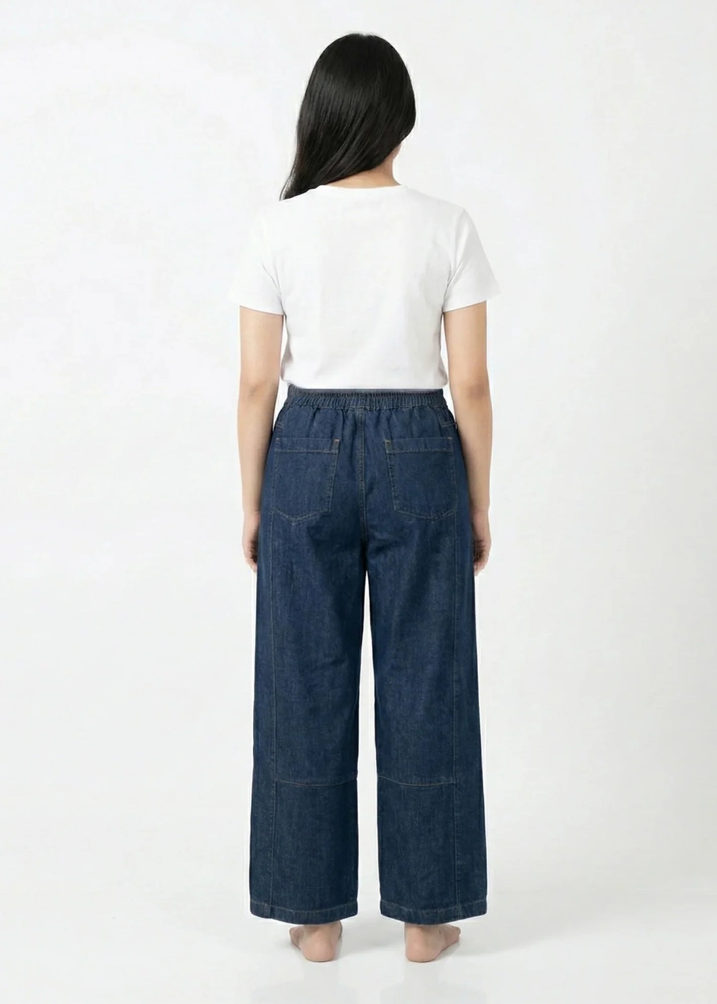 Pilcro-Short Length Wide Leg Jeans - DIA 401