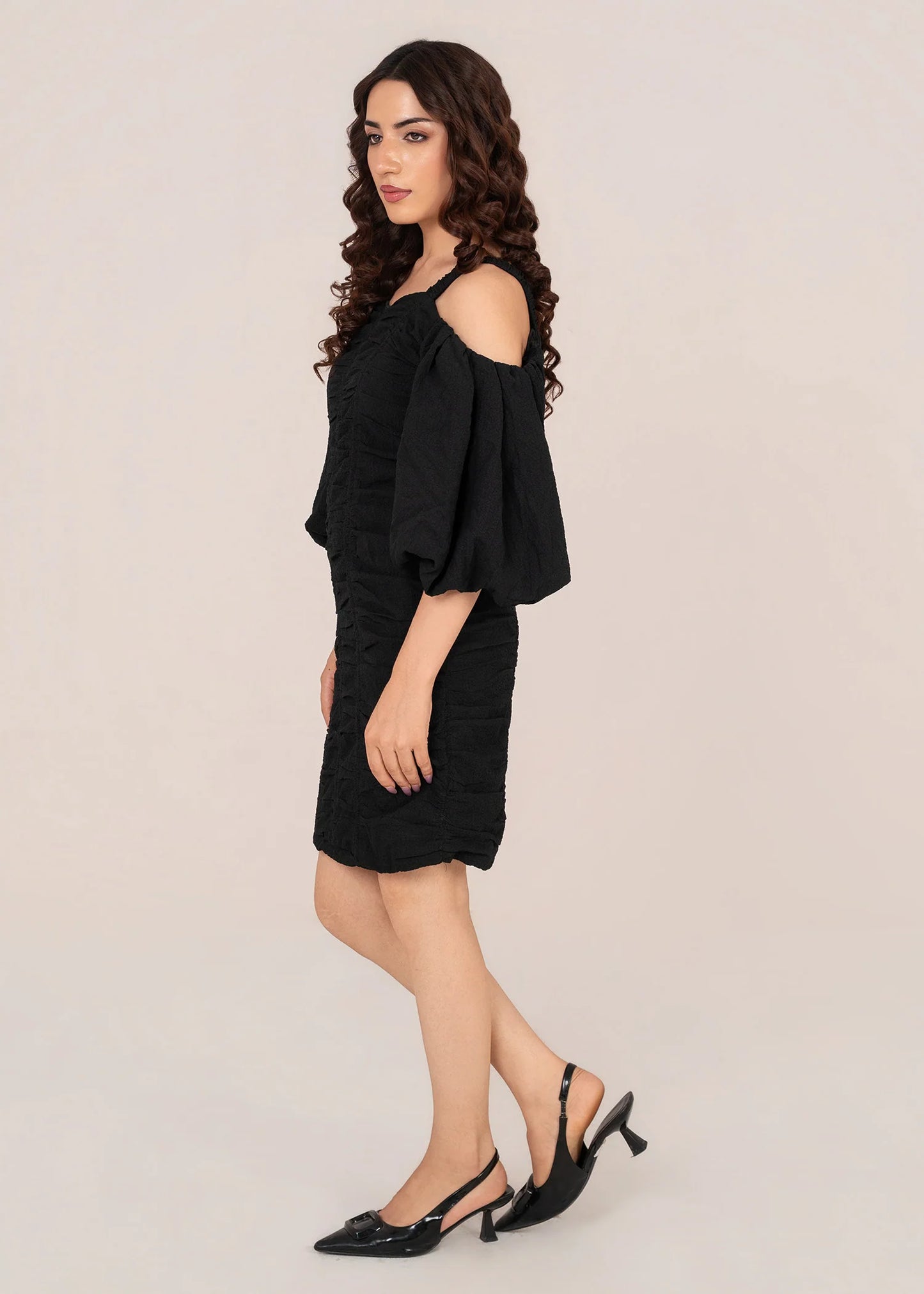 Pakistani Brands LO-Women Eighties Dive Top Black 02