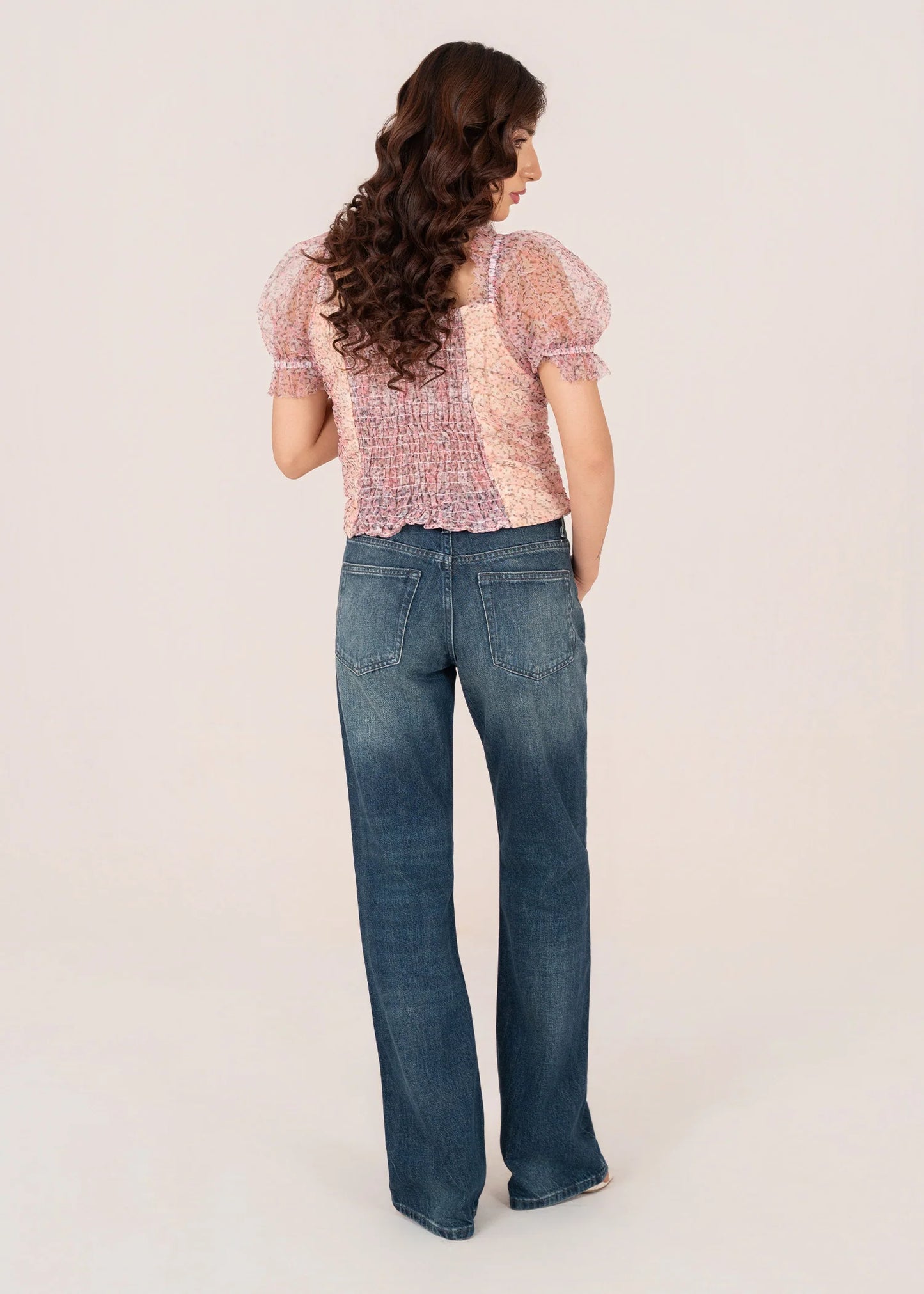 Pakistani Brands LO-Women Rom Con Top Pink 04