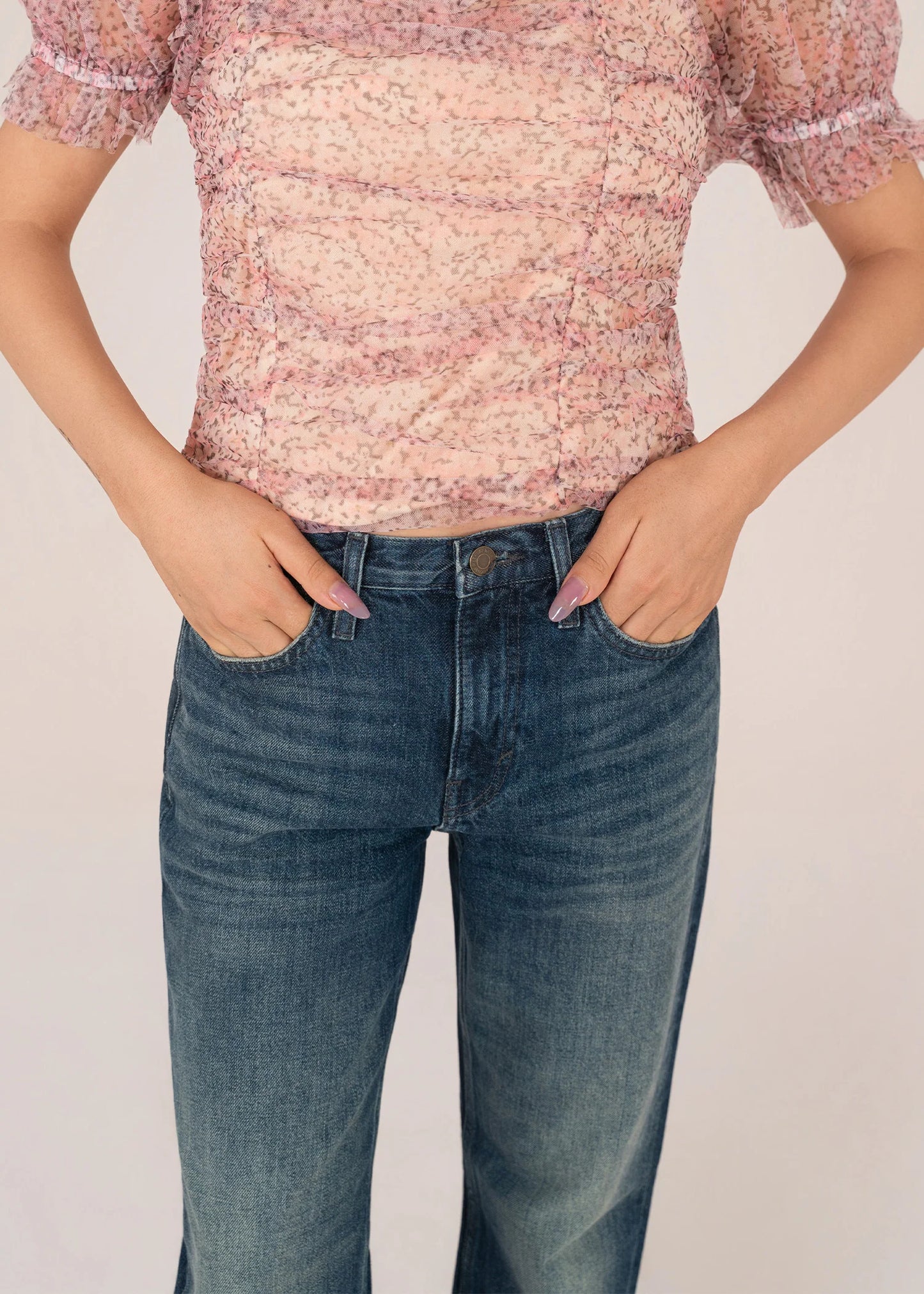 Pakistani Brands LO-Women Rom Con Top Pink 04