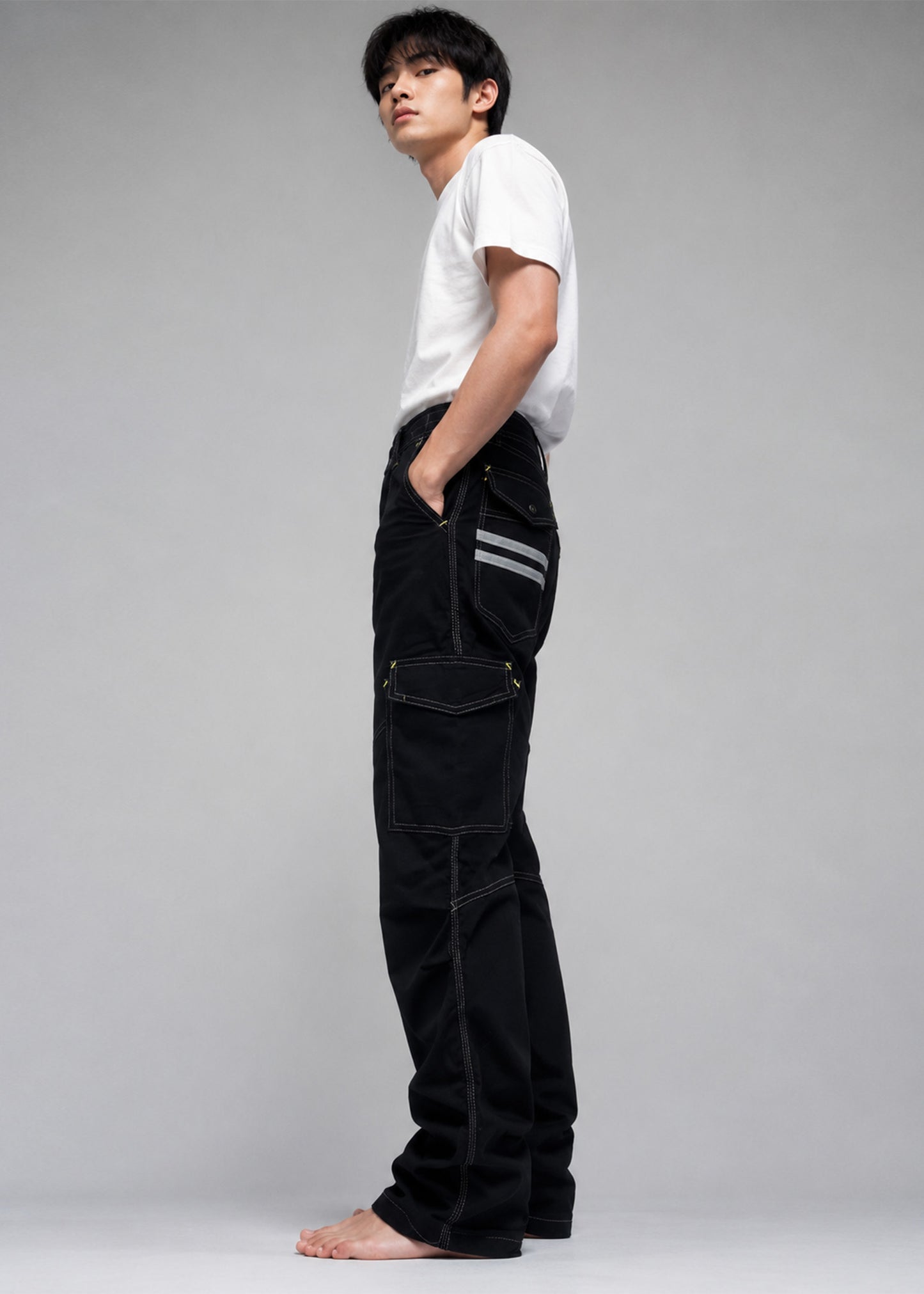 Payper Men's Cargo Pants Black 560