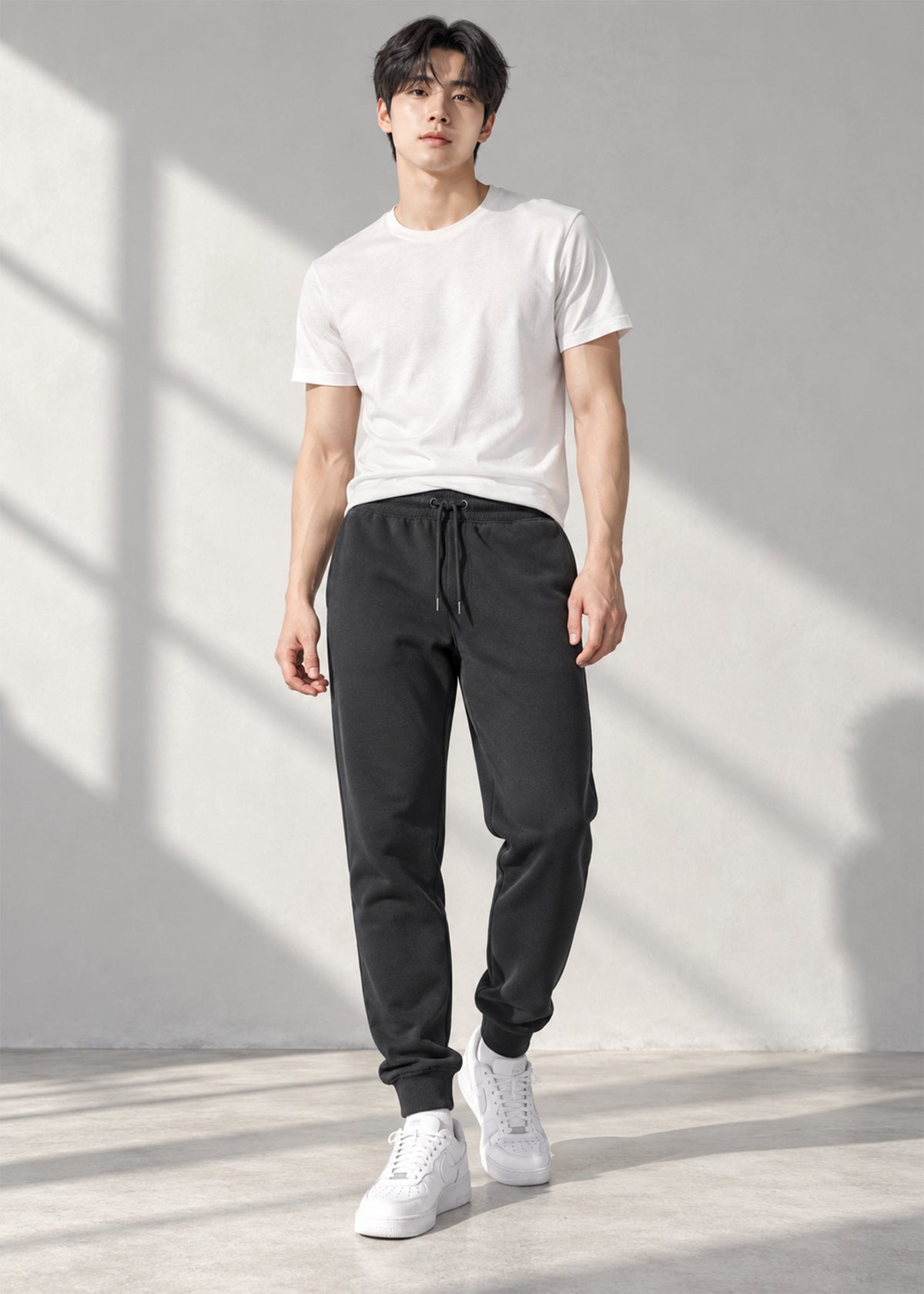 Arrow Men's Fleece Trouser Black 776