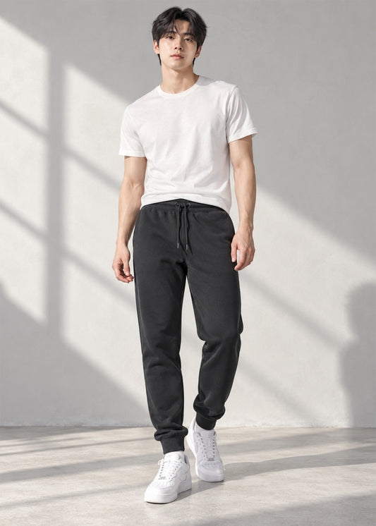 Arrow Men's Fleece Trouser Black 776