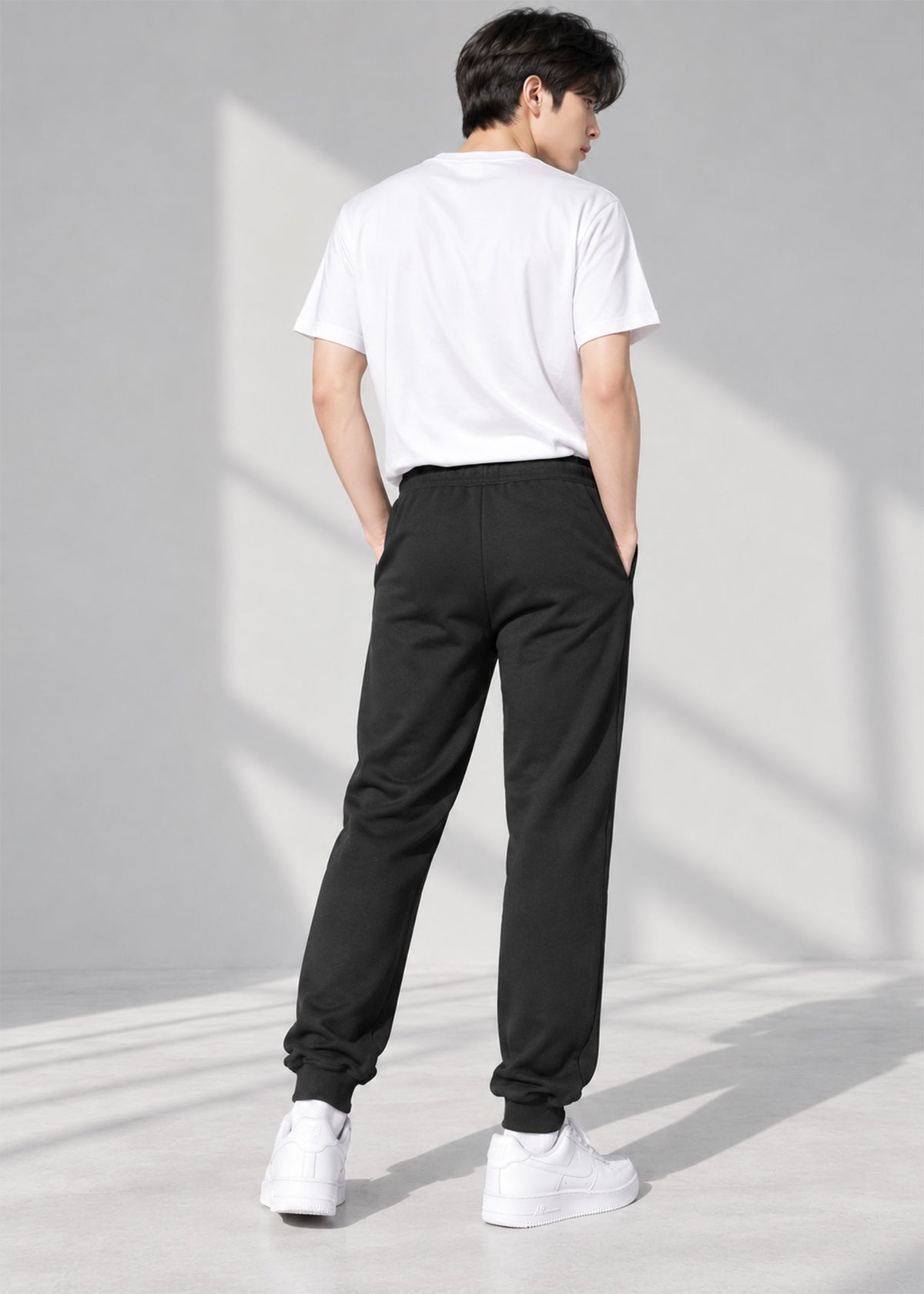Arrow Men's Fleece Trouser Black 776