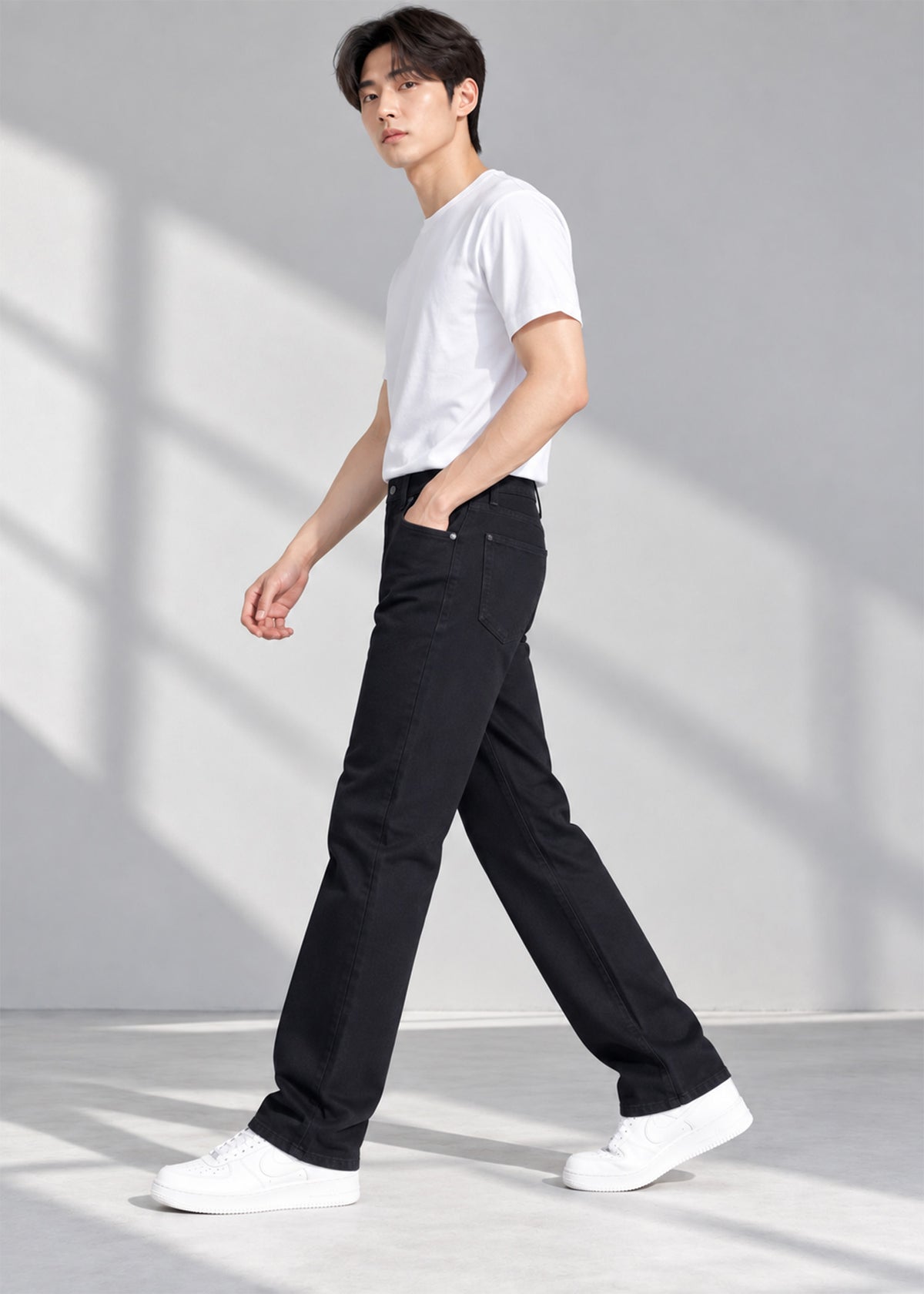 C&A Men Straight Fit Jeans Black US 790