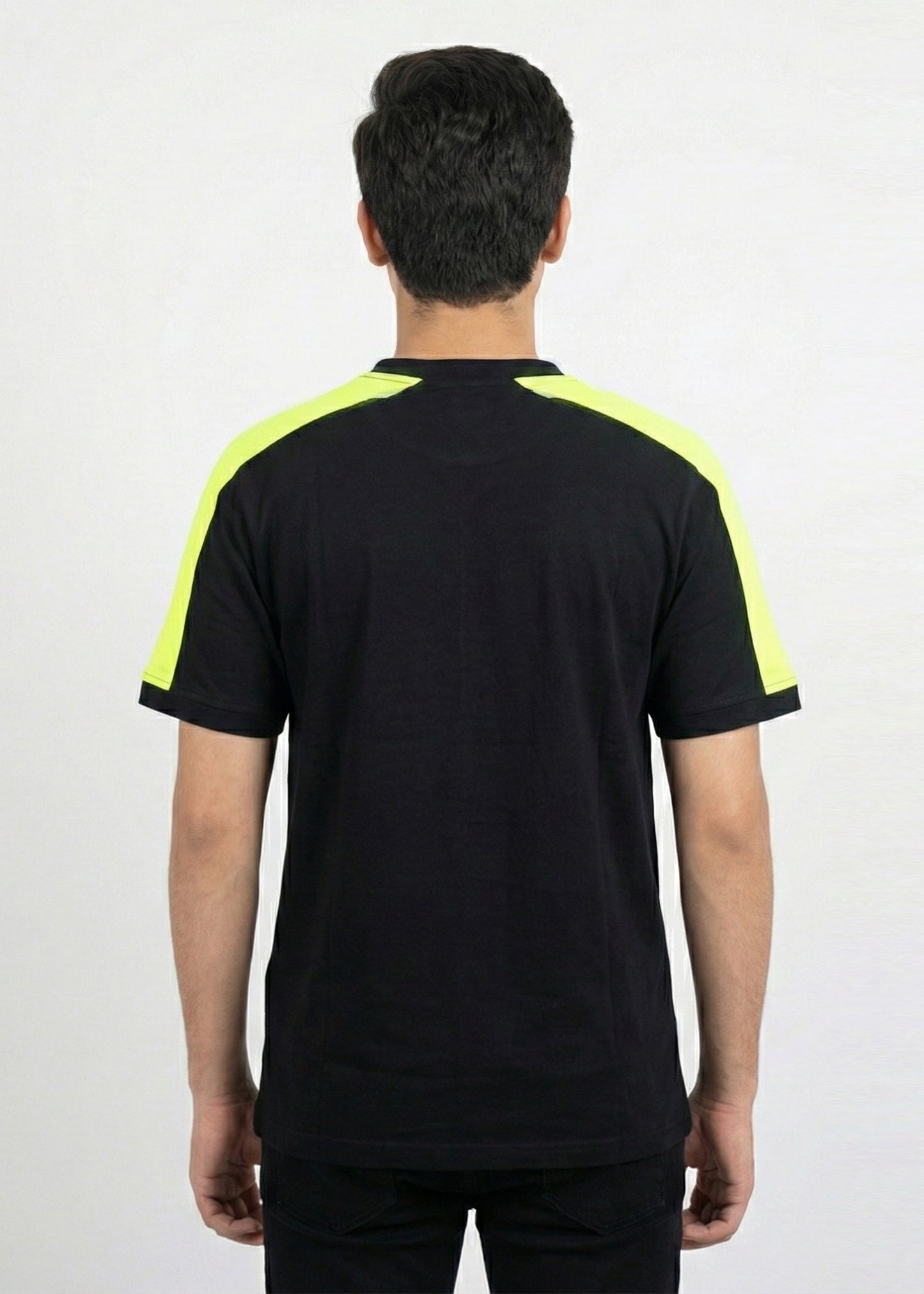 Projob-Men T-Shirts Black/Yellow 03