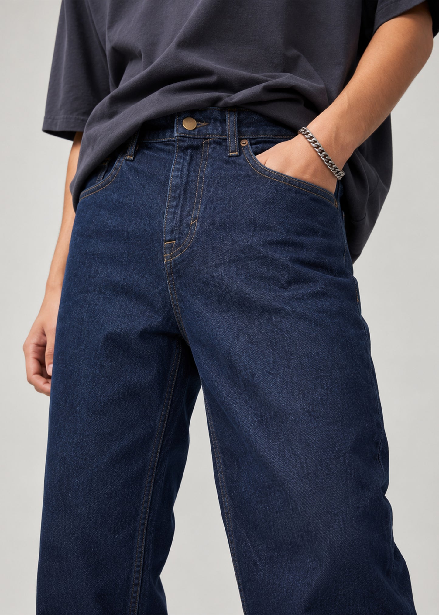 Celio Men's Straight Jeans Blue Dia 569