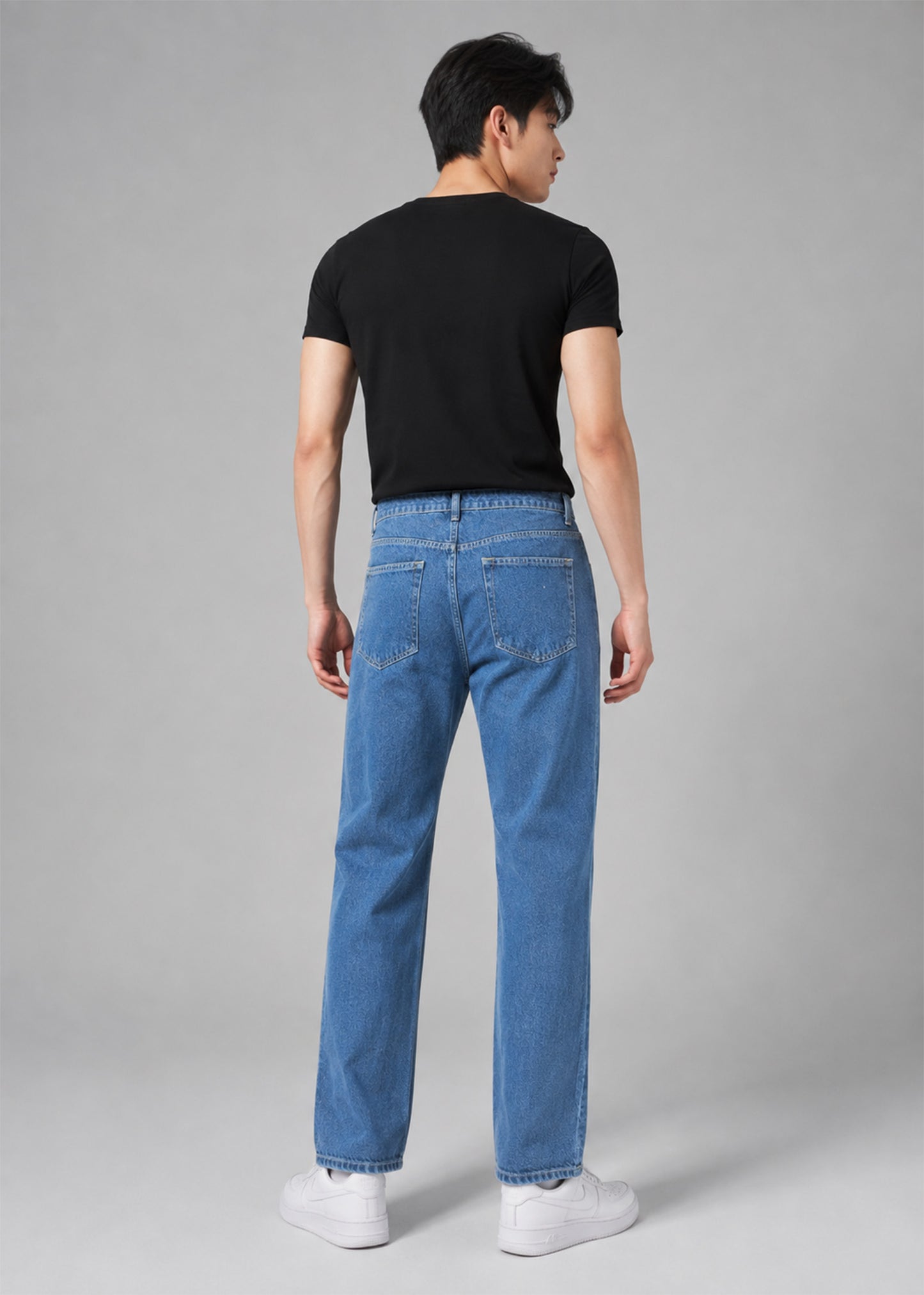 H&M Men Straight Fit Jeans Blue US 661