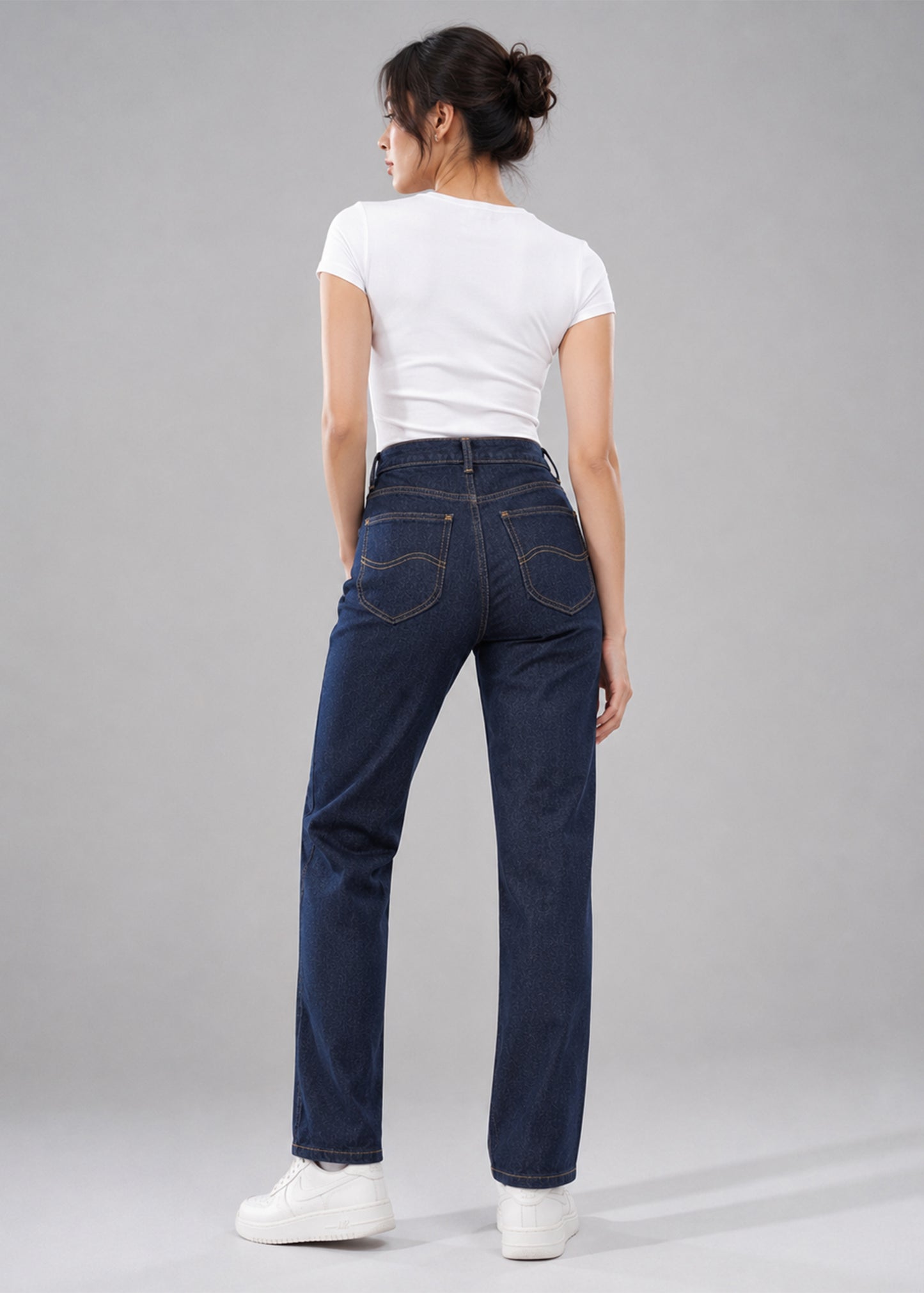 Lee Women Straight Fit Jeans Blue US 672