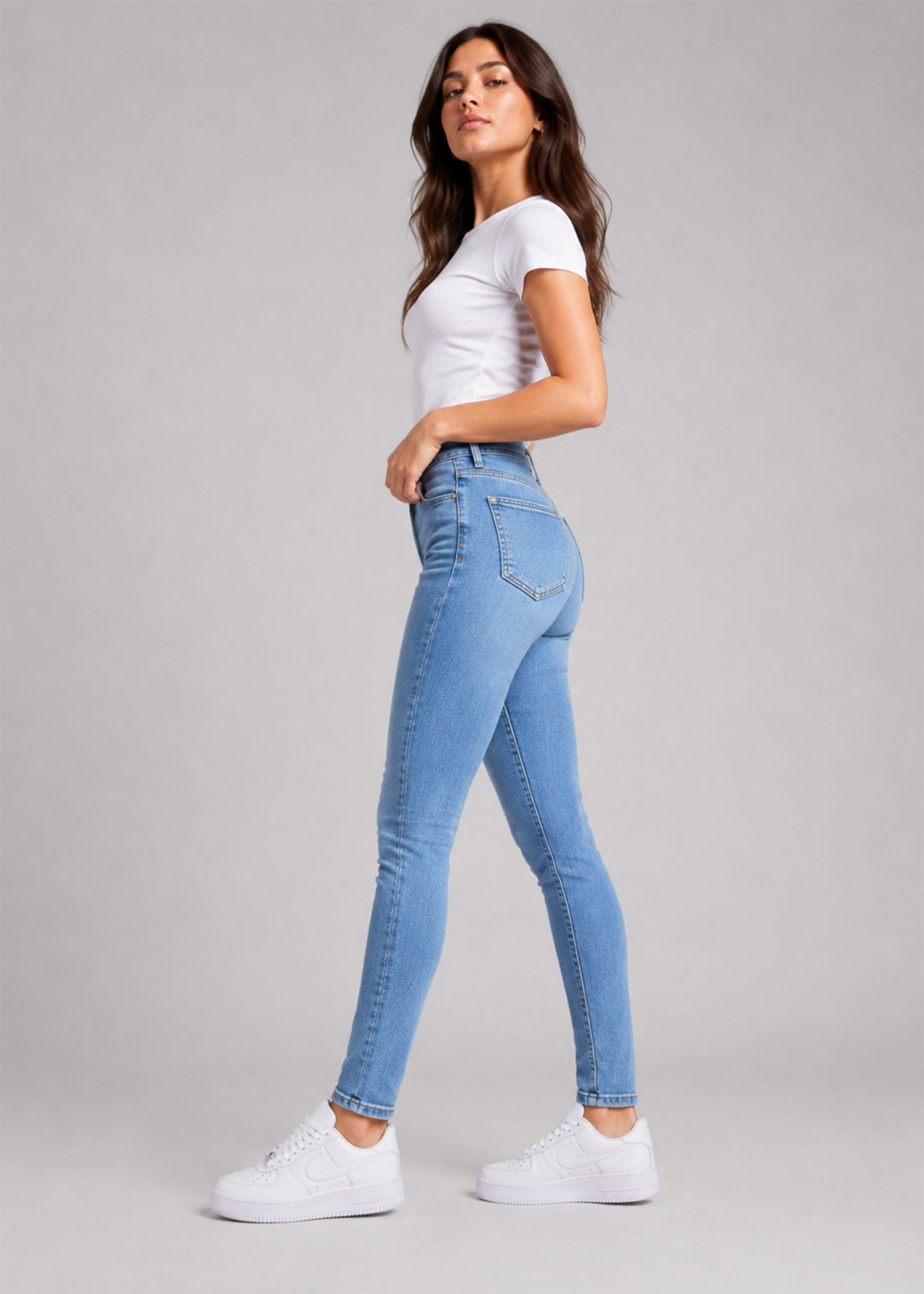 M&S Women Skinny jeans Blue US 699