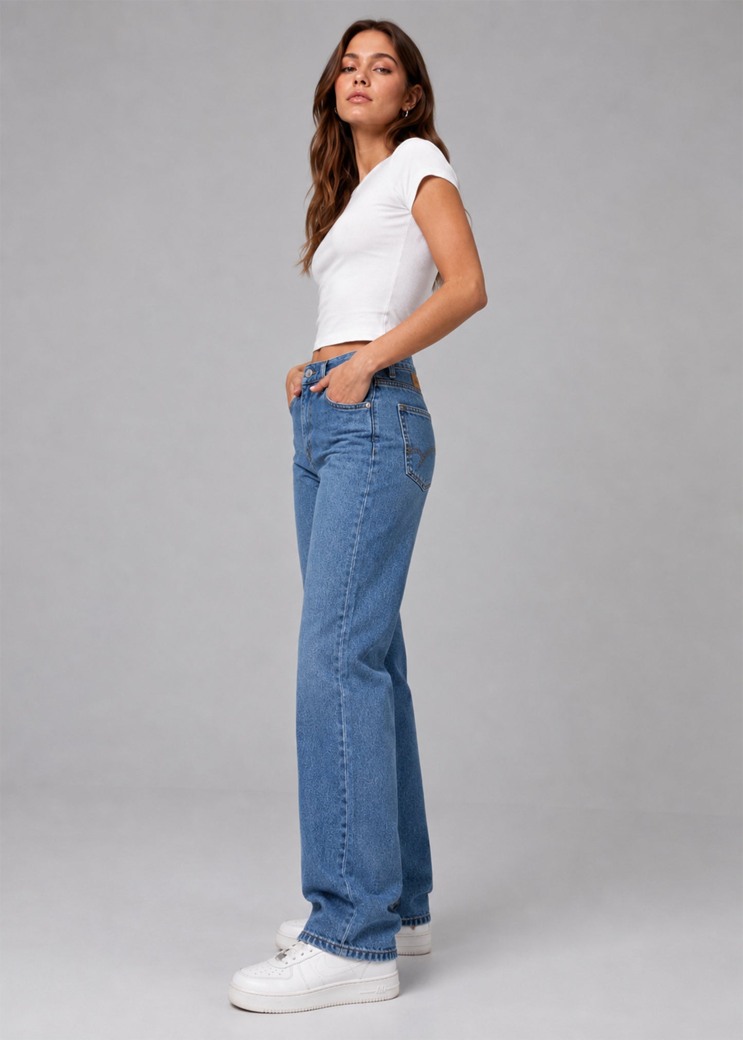 FatFace Women Silm Fit Jeans Blue US 703