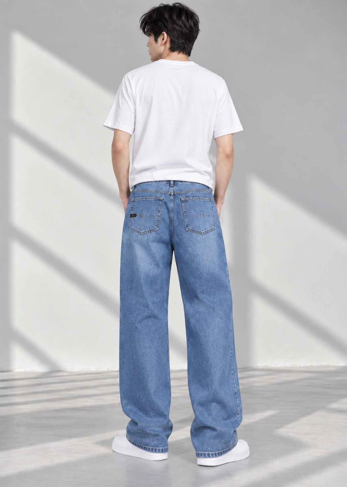 Ariat Men Loose Fit Jeans Blue US 788