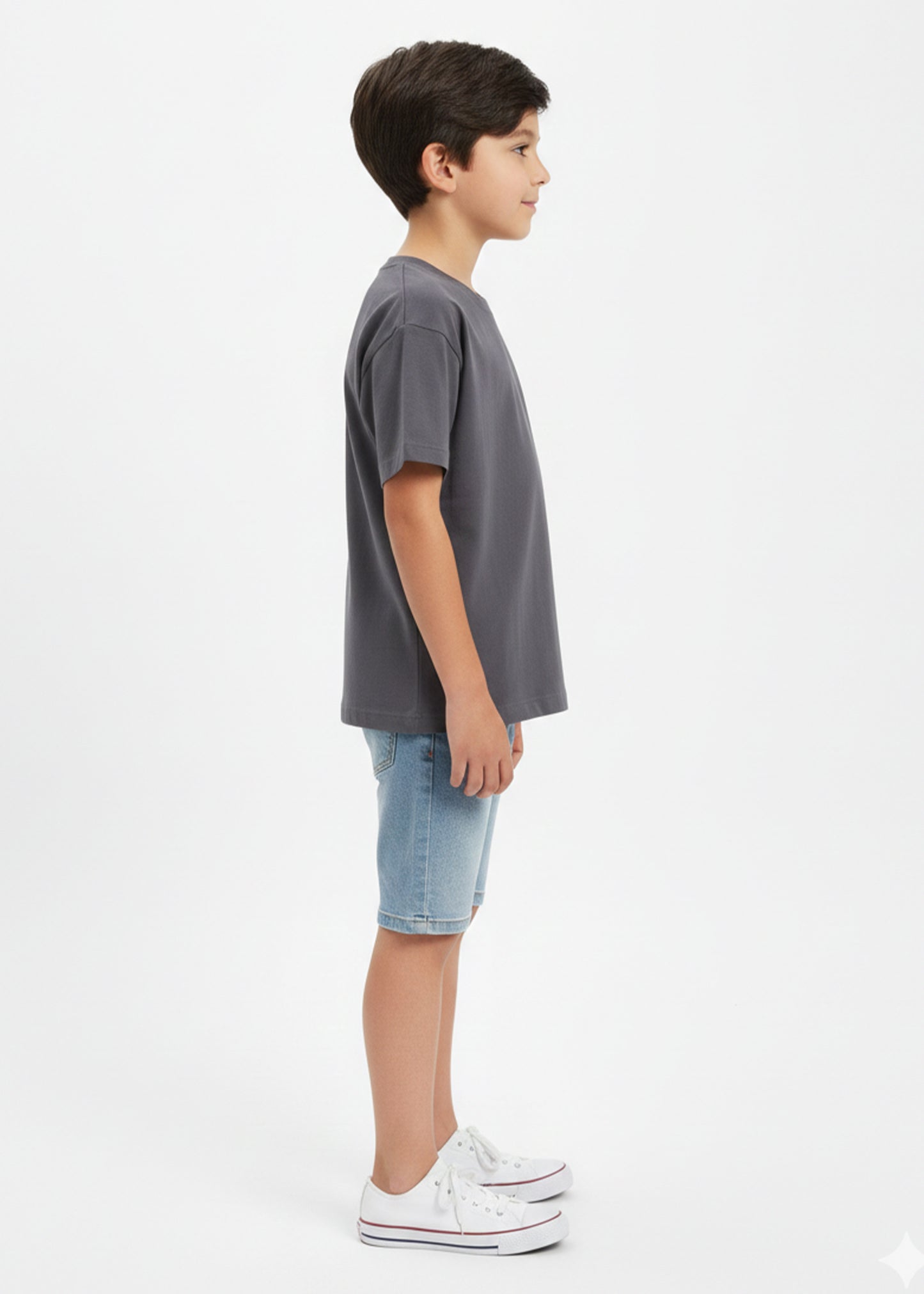 Primark-Boy's T-Shirt Dark Gray WTB