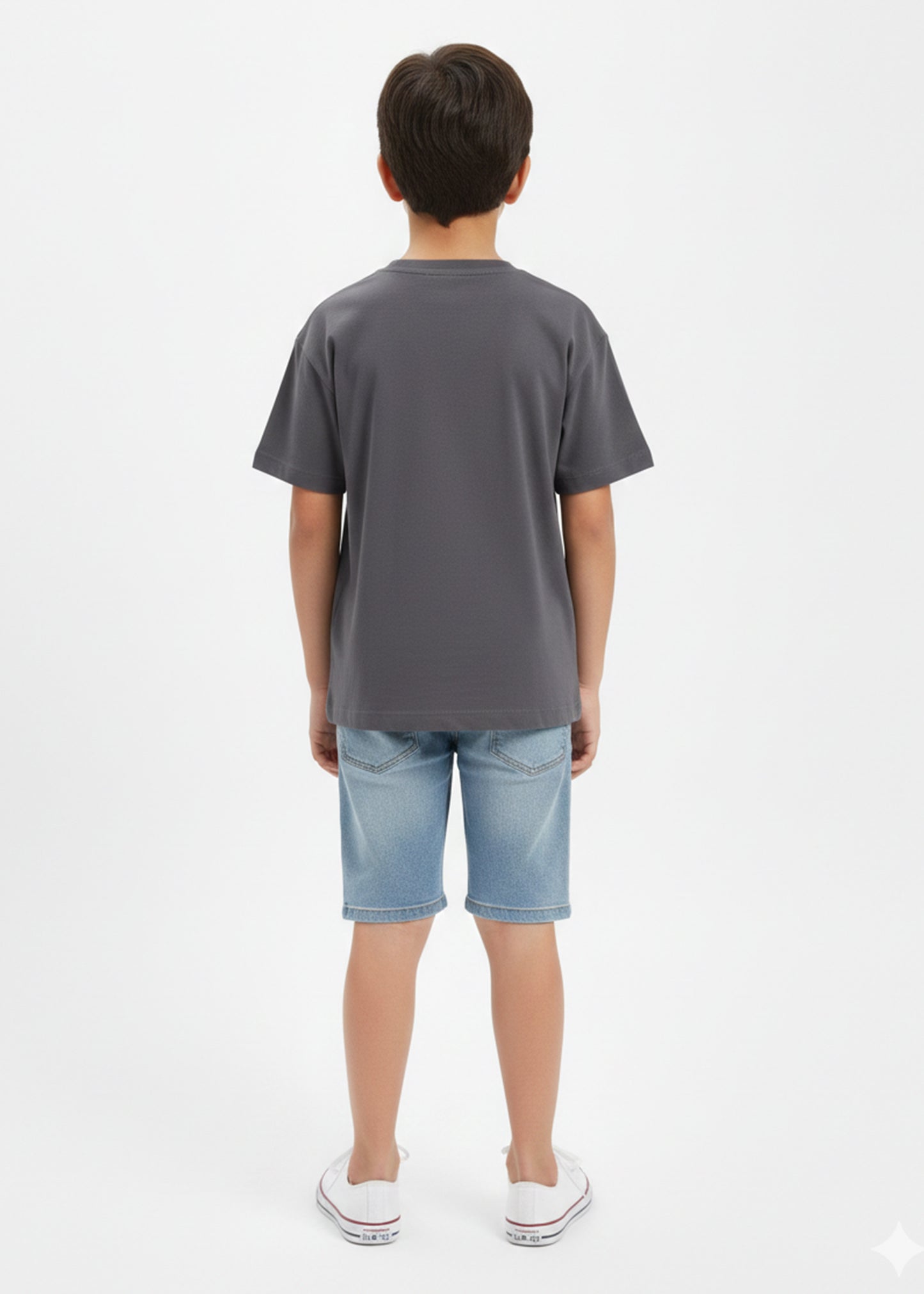Primark-Boy's T-Shirt Dark Gray WTB