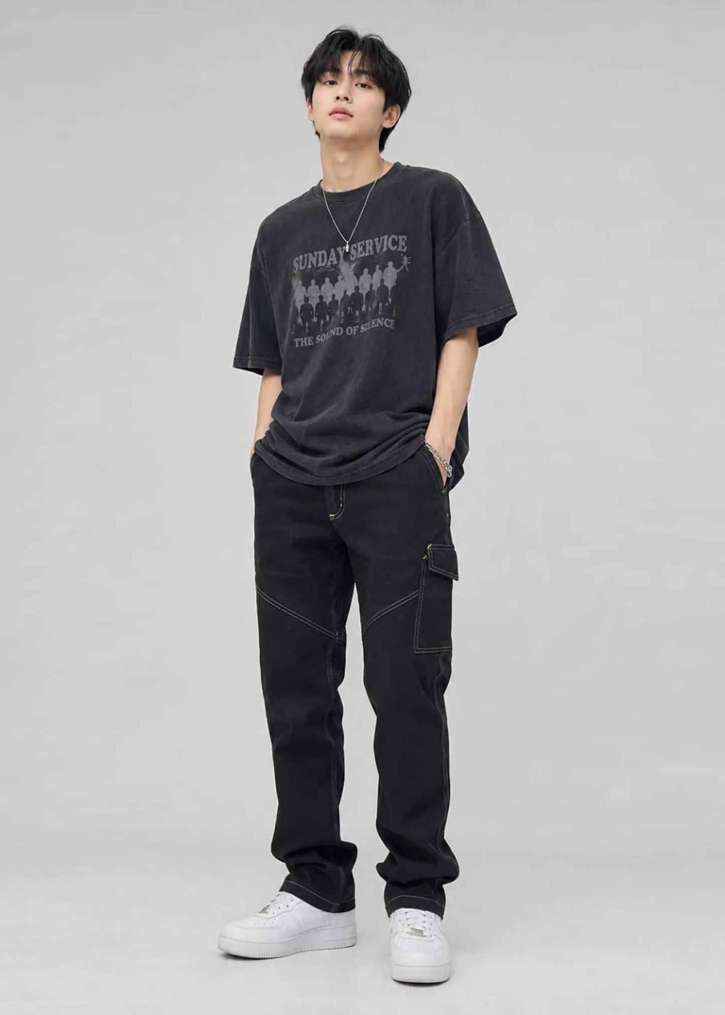 Payper Men's Cargo Pants Black 571