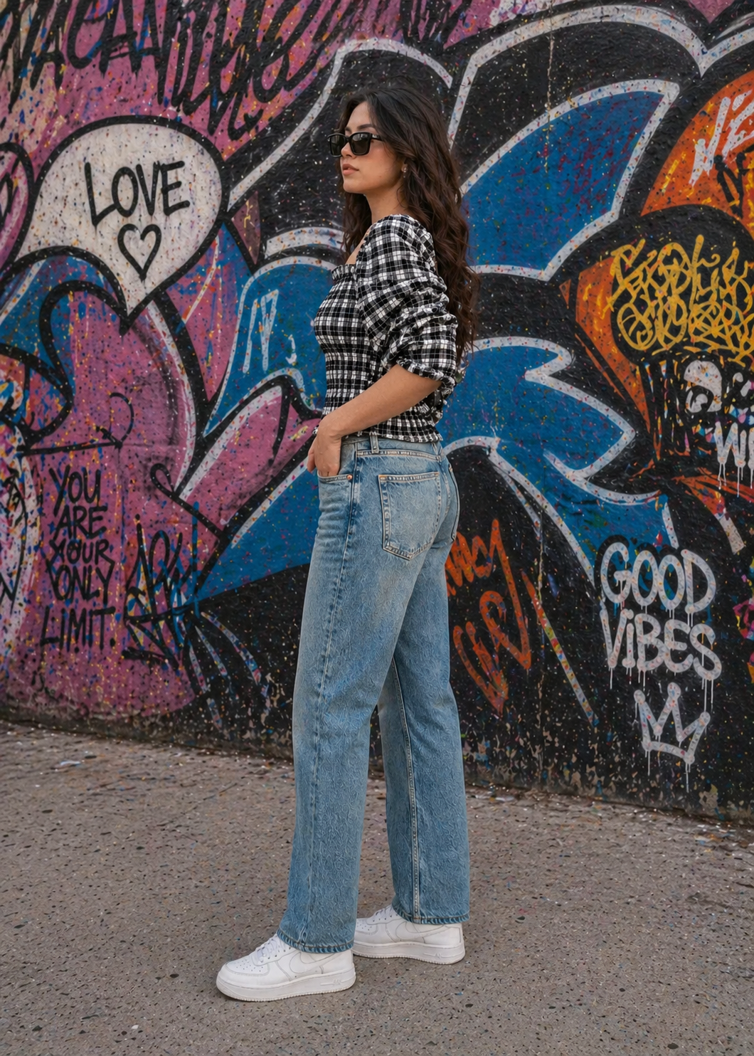 H&M-Straight fit Women Jeans US 804