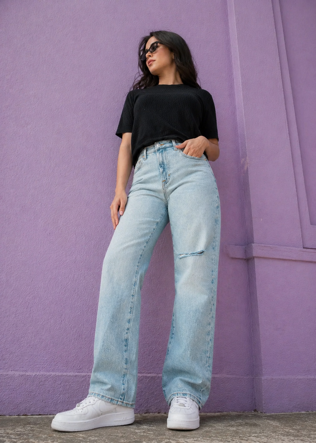 H&M-Straight fit Women Jeans US 808