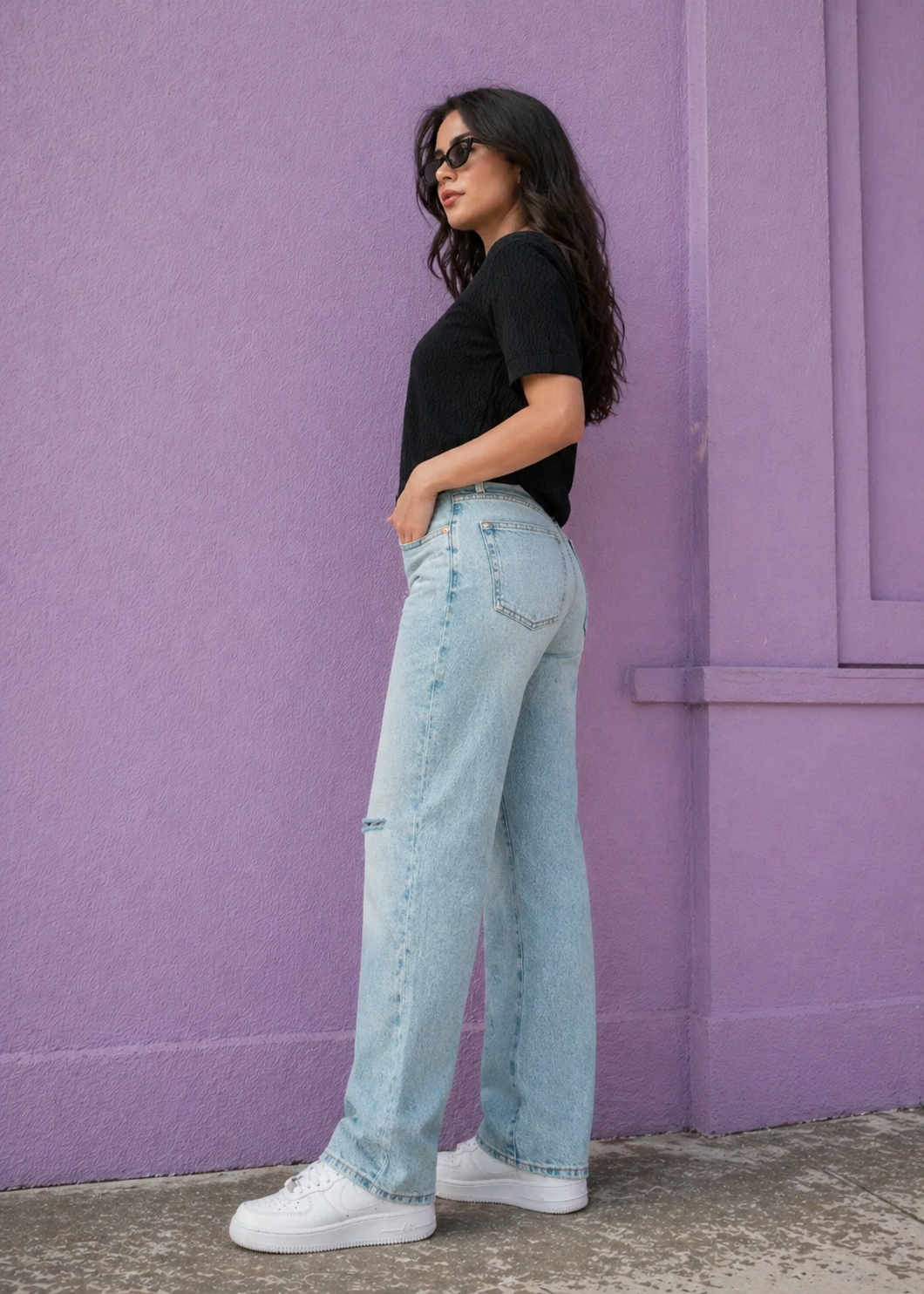 H&M-Straight fit Women Jeans US 808