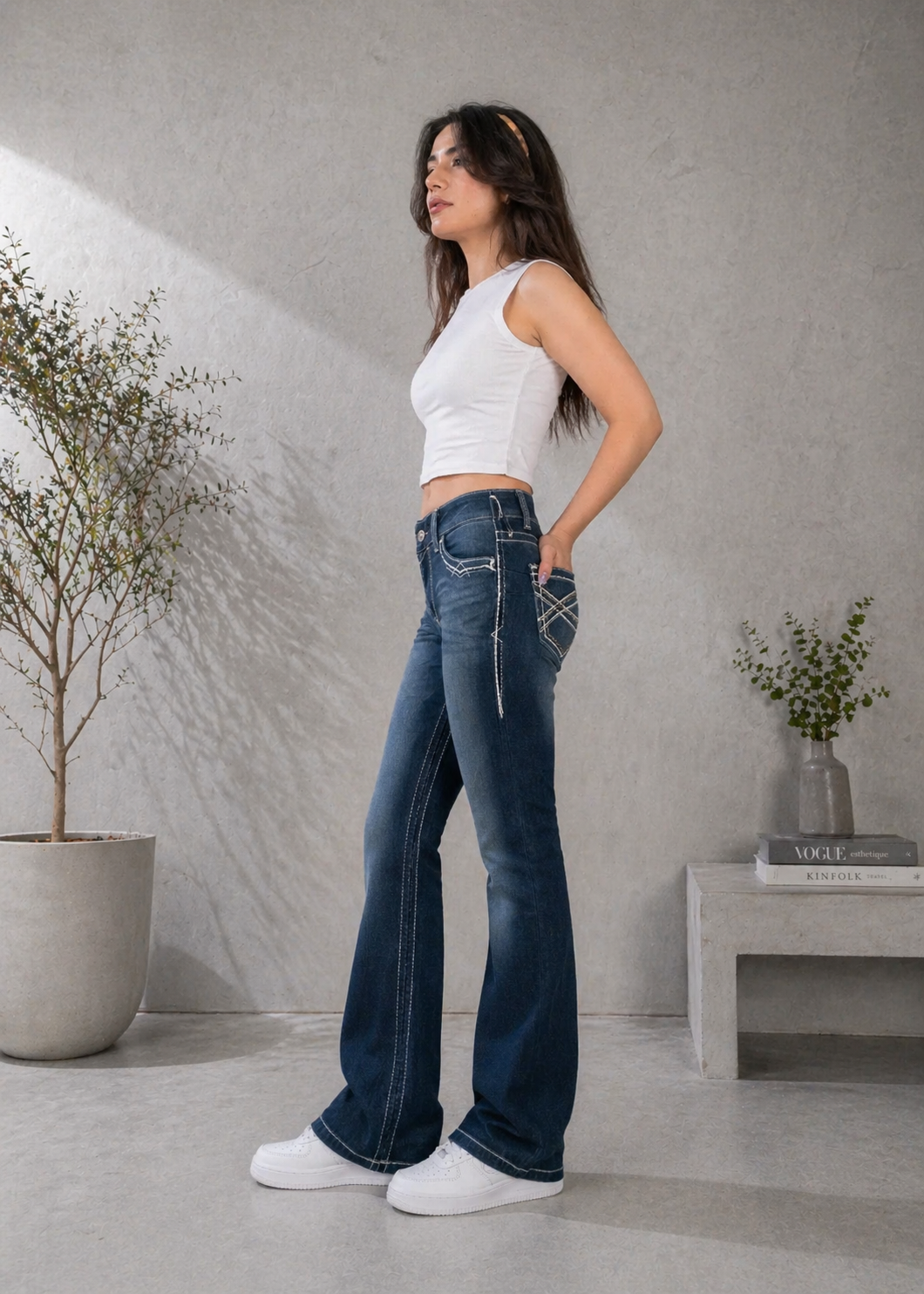 C&A-Bootcut Woman Jeans  -US 953