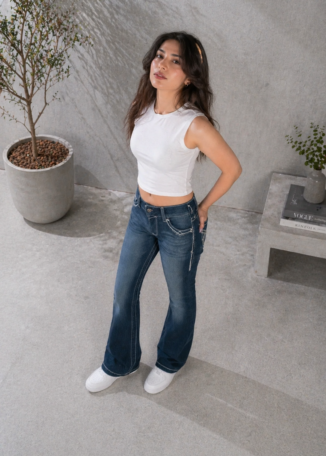 C&A-Bootcut Woman Jeans  -US 953