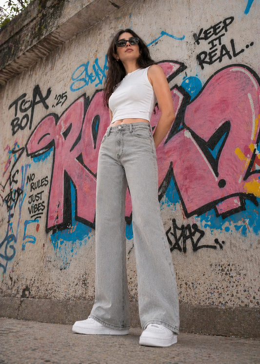 H&M-Bootcut Woman Jeans-US 821
