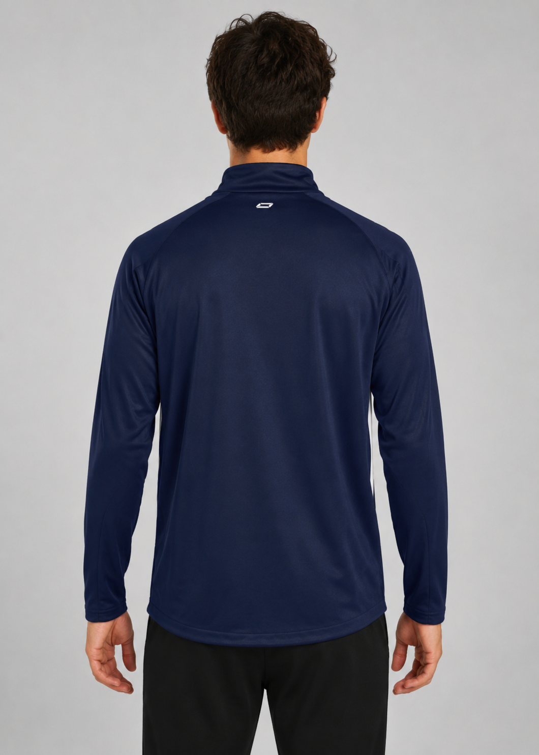 Stanno-Men Full Zipper DBlue White ST