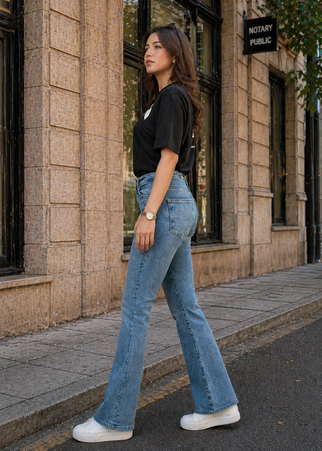 Denim & Co.-Bootcut Women Jeans-US 815